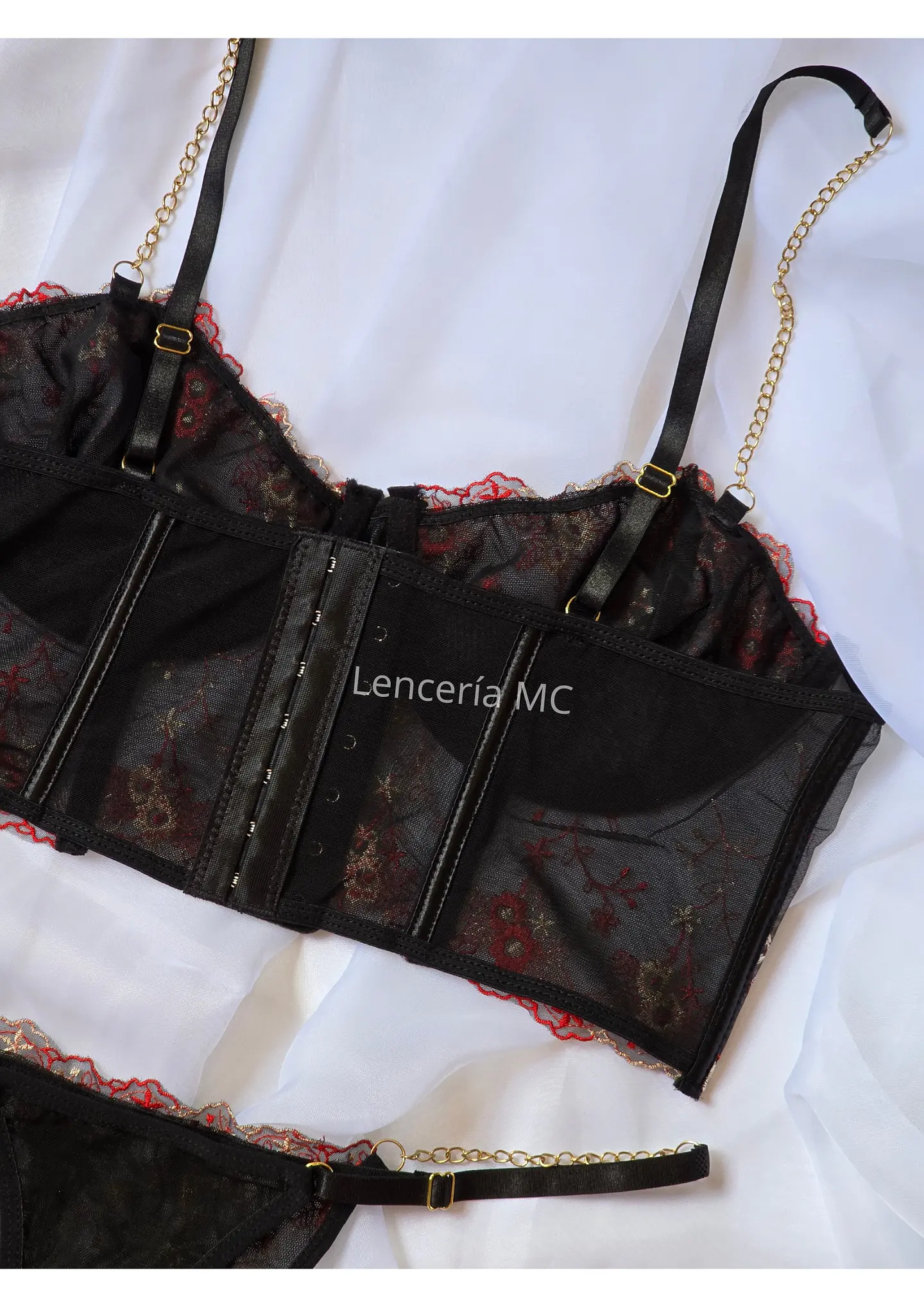 Conjunto Flores Bordadas 5