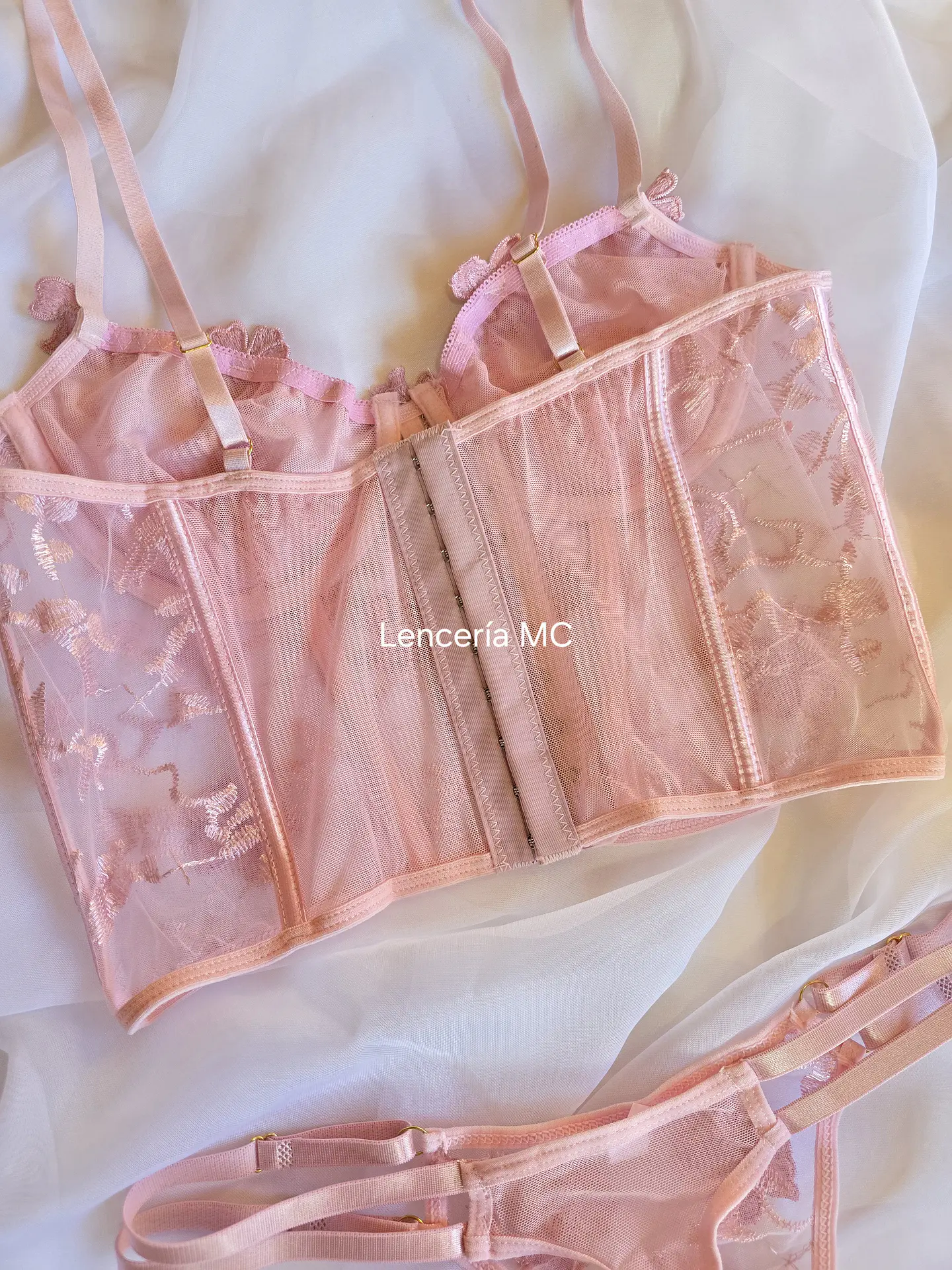 Conjunto Flores Bordadas 5