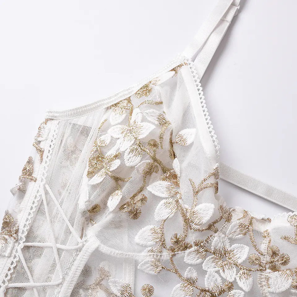 Body Flores Bordadas 33