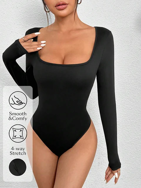 Body Faja Manga Larga