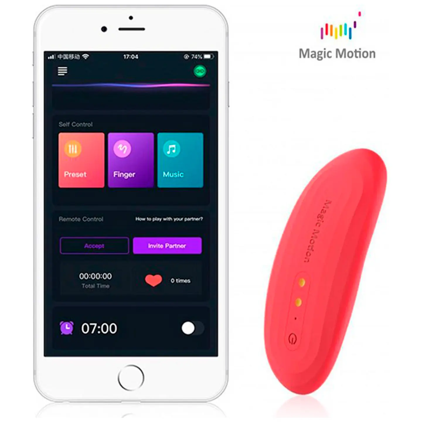 Vibrador Magic Nyx MagicMotion 1