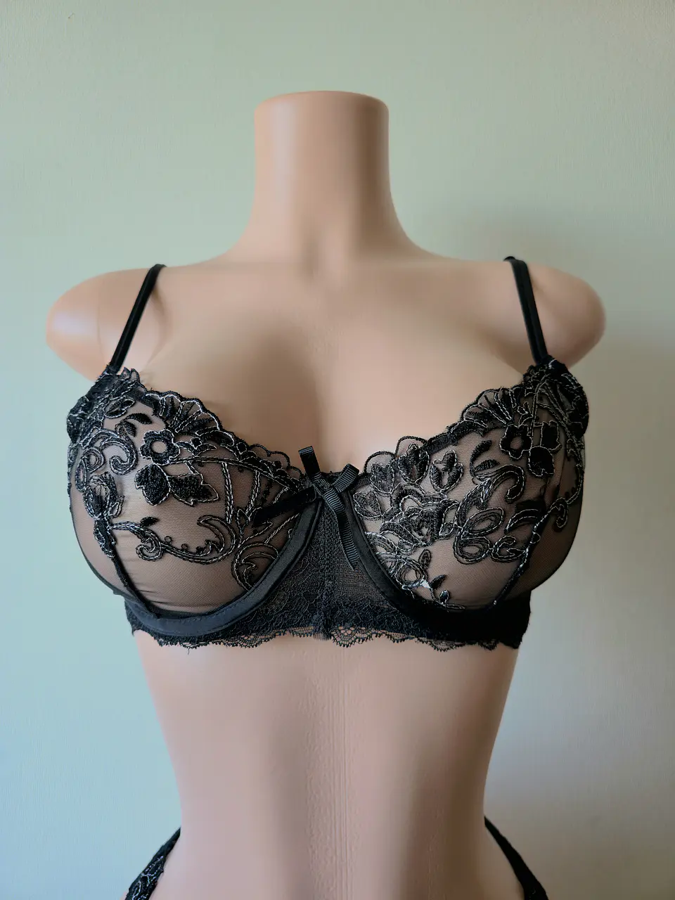 Conjunto Flores Bordadas 3