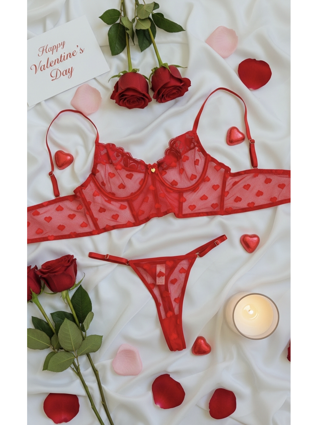 Conjunto Corazones 14