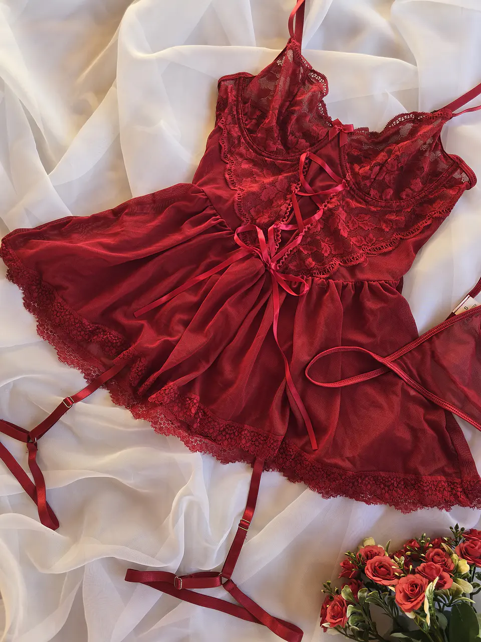 Babydoll Portaligas 11