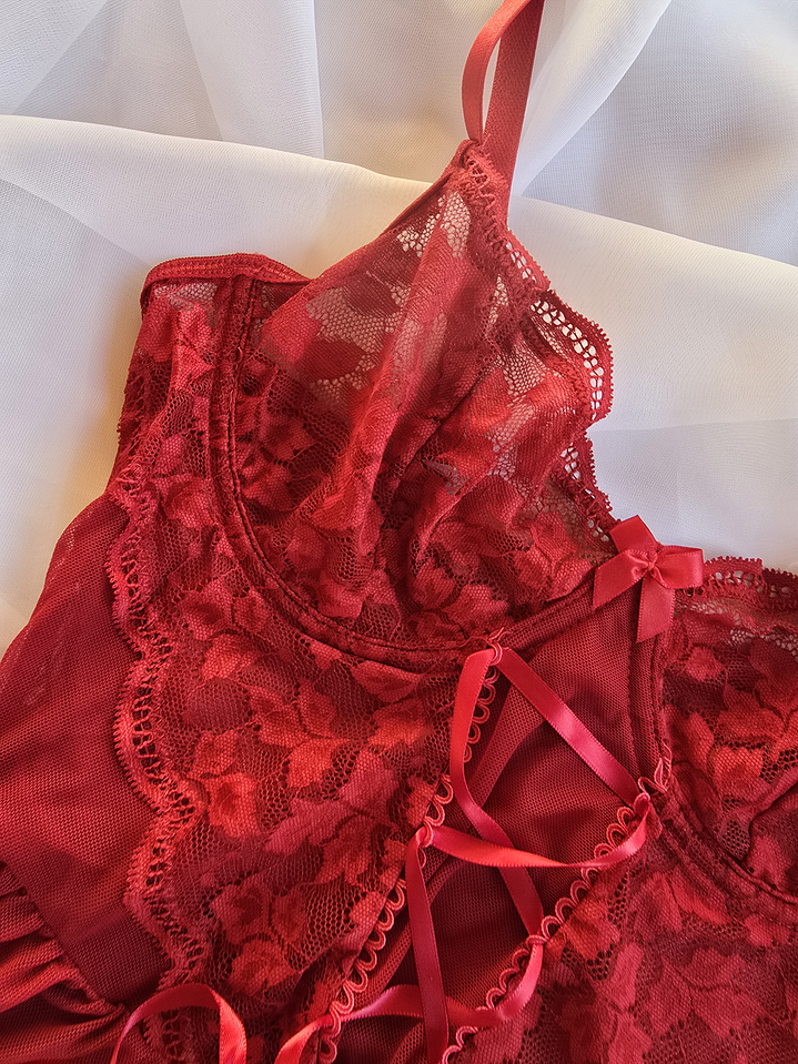 Babydoll Portaligas 12