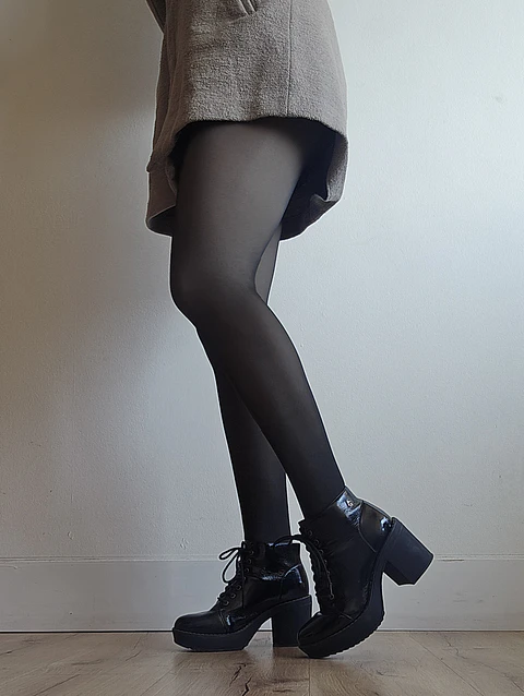 Panty Efecto Piel Con Polar