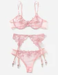 Conjunto Flores Bordadas - Miniatura 12