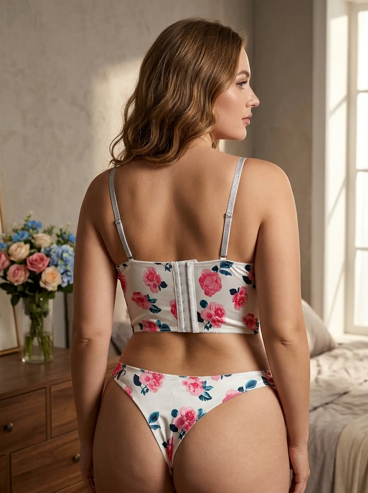 Conjunto Estampado de Flores 11