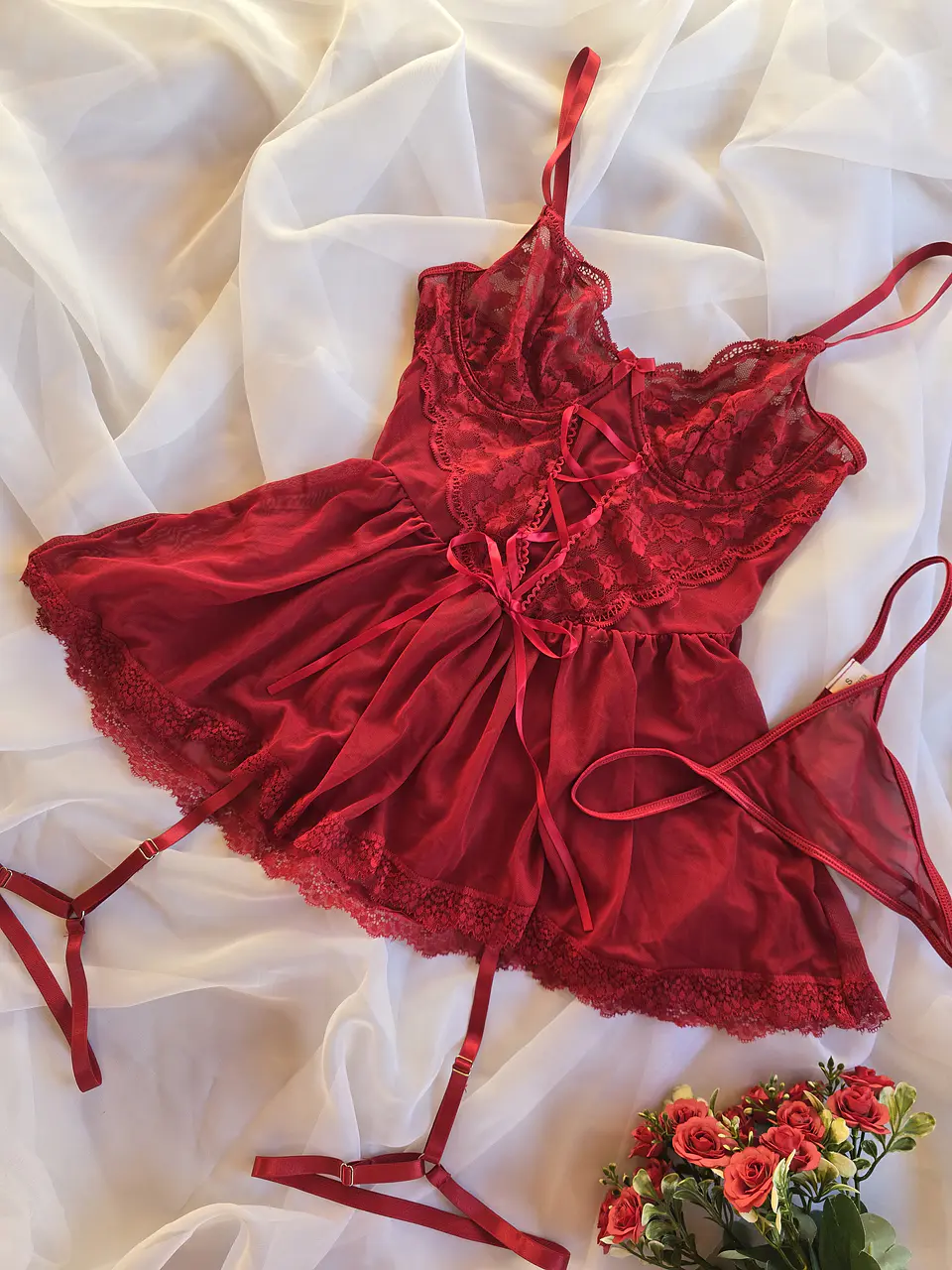 Babydoll Portaligas 8