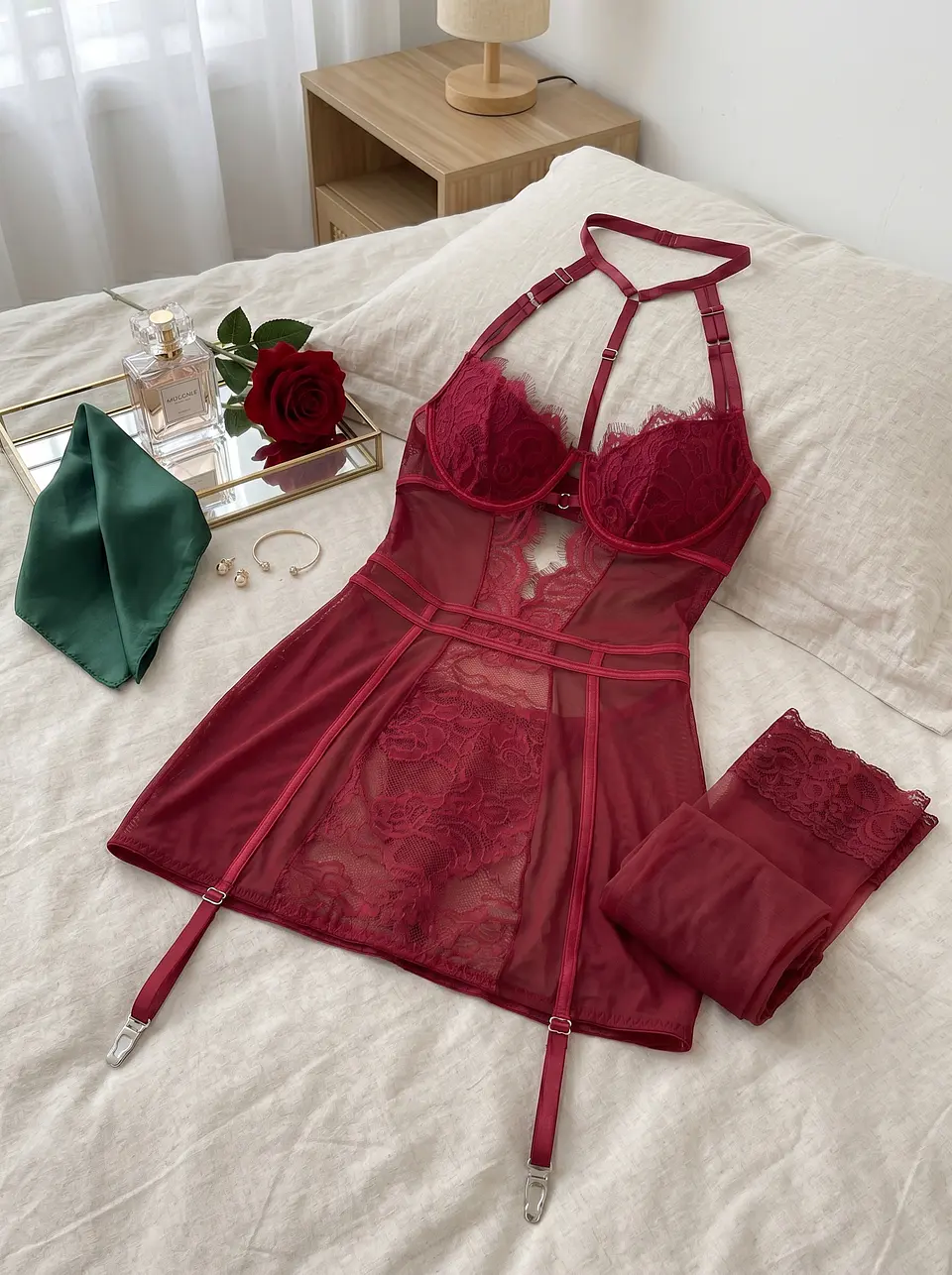 Vestido Encaje XS/S 6
