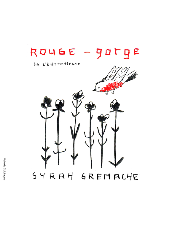 ROUGE-GORGE SYRAH GRENACHE 2020 - Pack x6