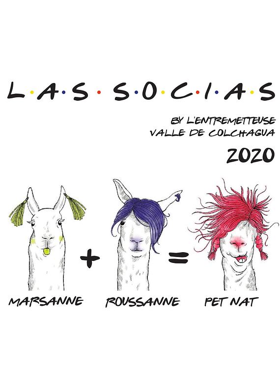 FUNNY SERIE LAS SOCIAS MARSANNE -ROUSSANNE 2022 - Pack x6