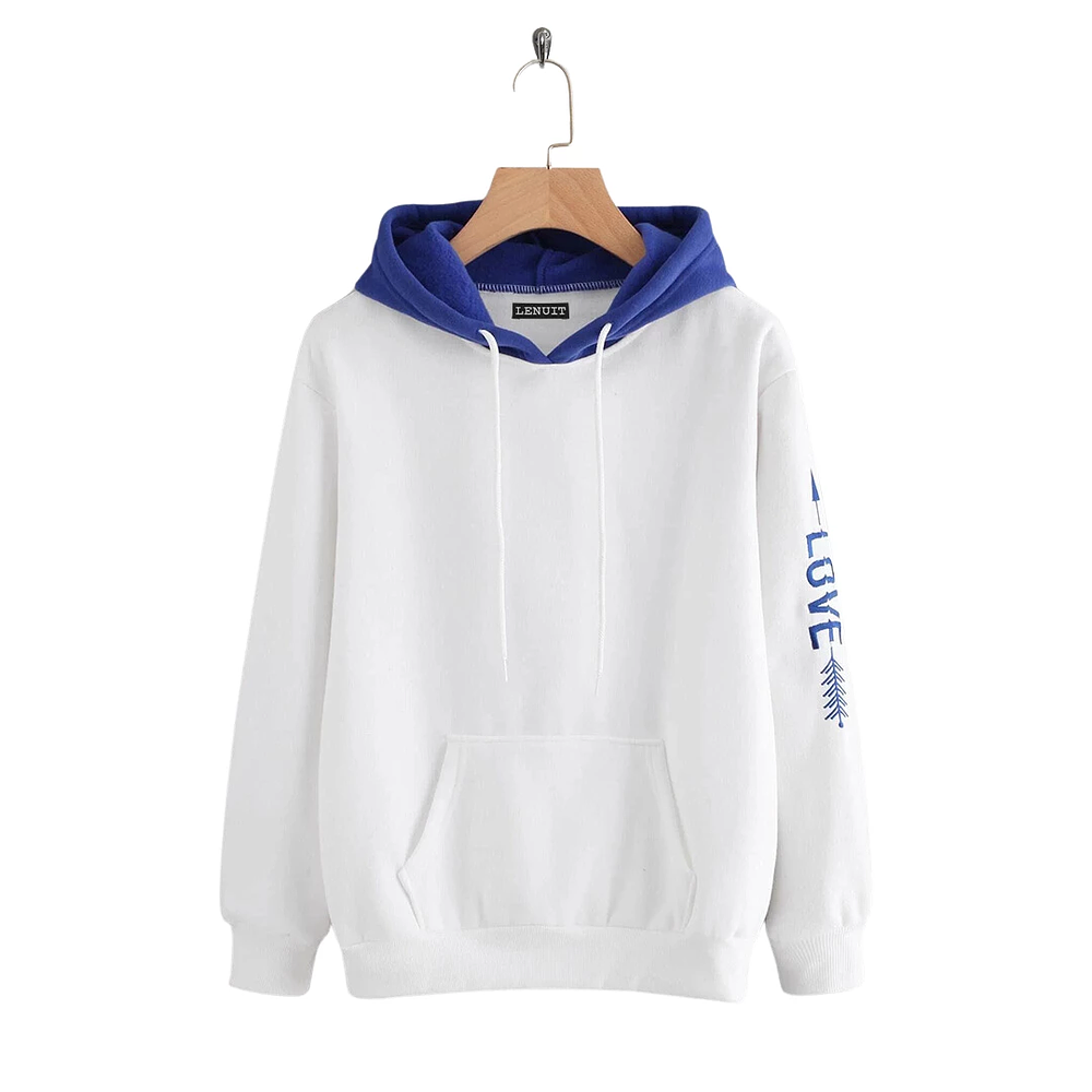 Hoodie Combinado LOVE Mujer