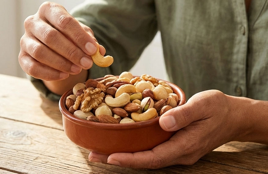 Mindful Eating: disfruta tus frutos secos de forma distinta