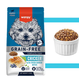  WANPY PUPPY  DOG - CHICKEN 1.5 KG