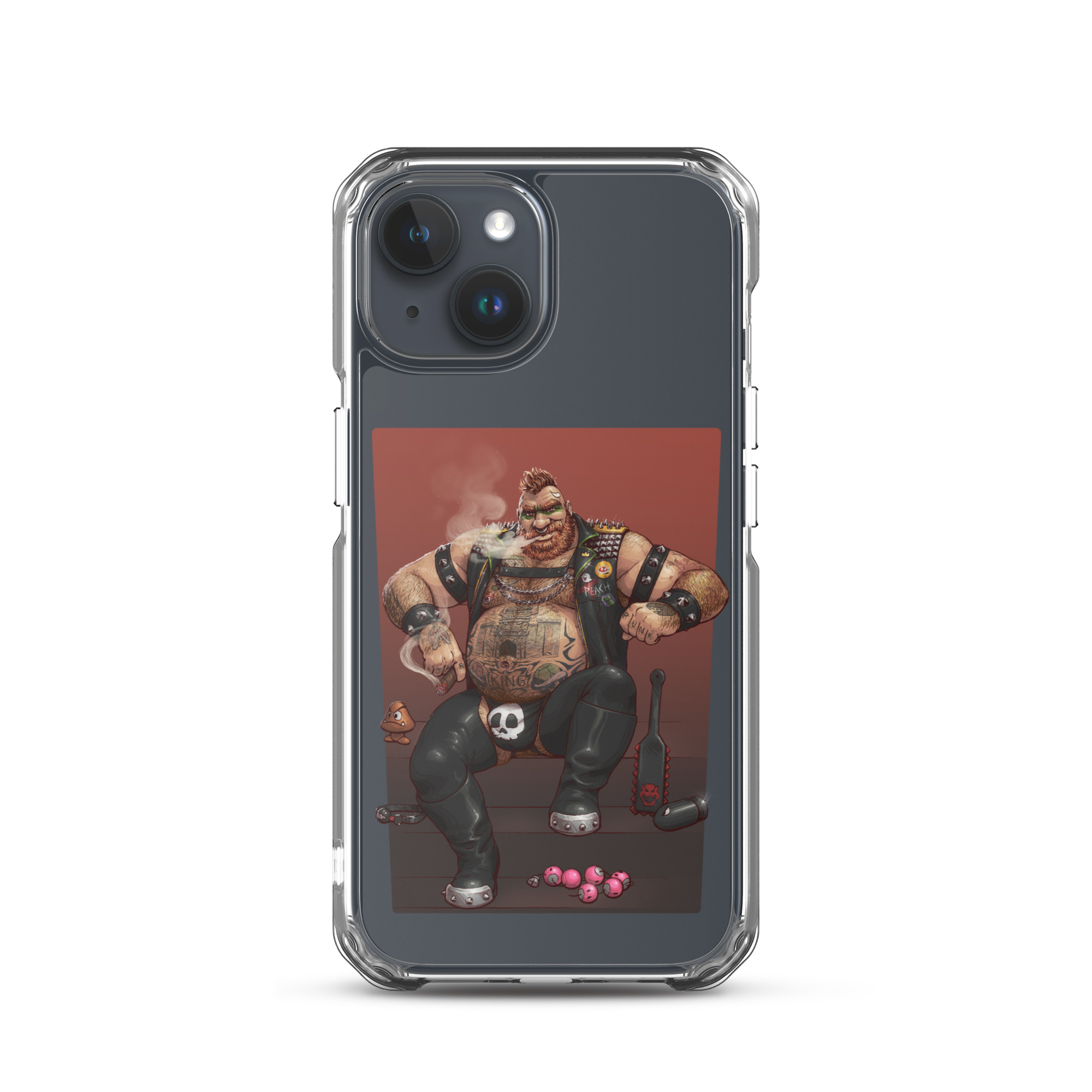Bowser Clear Case for iPhone 10