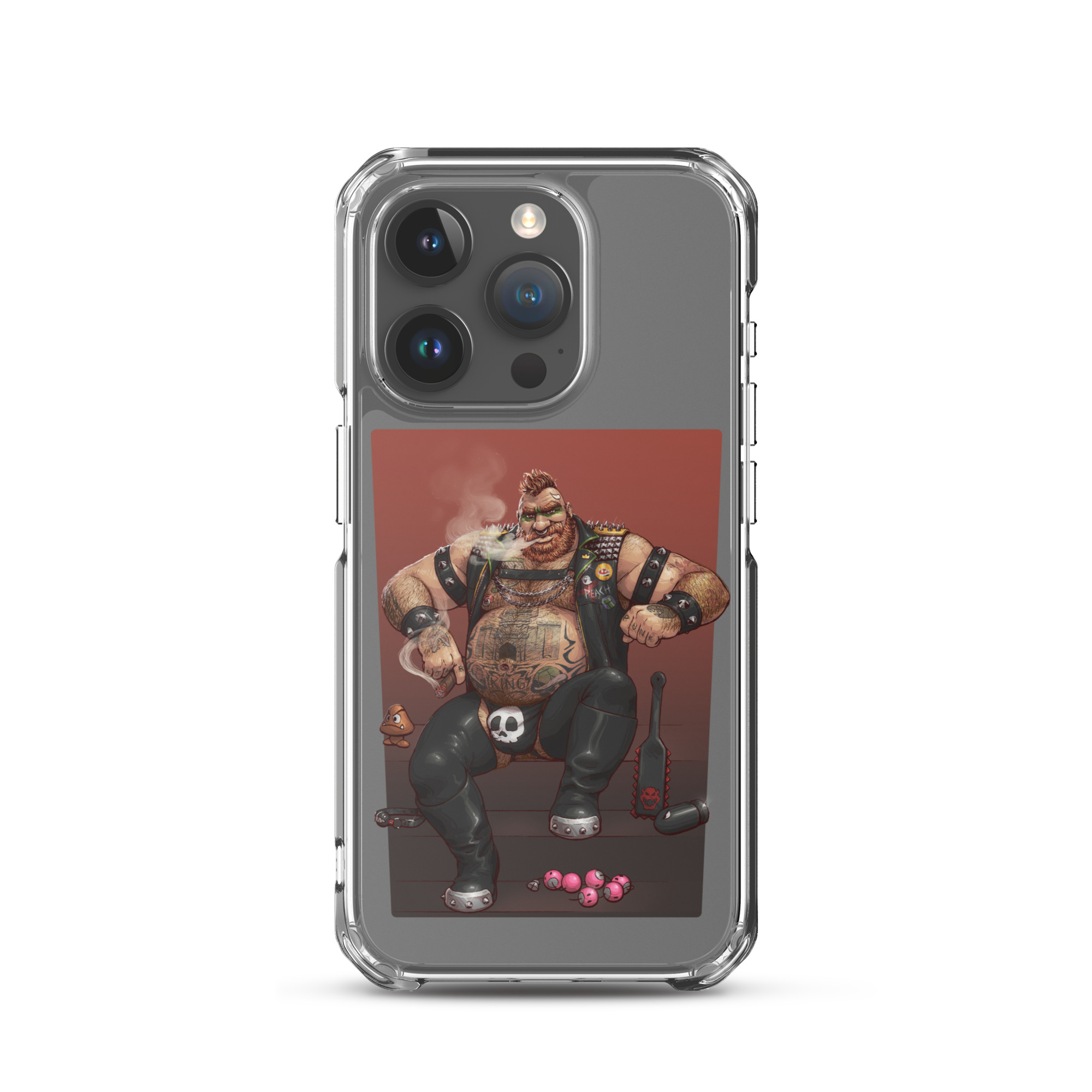 Bowser Clear Case for iPhone 9