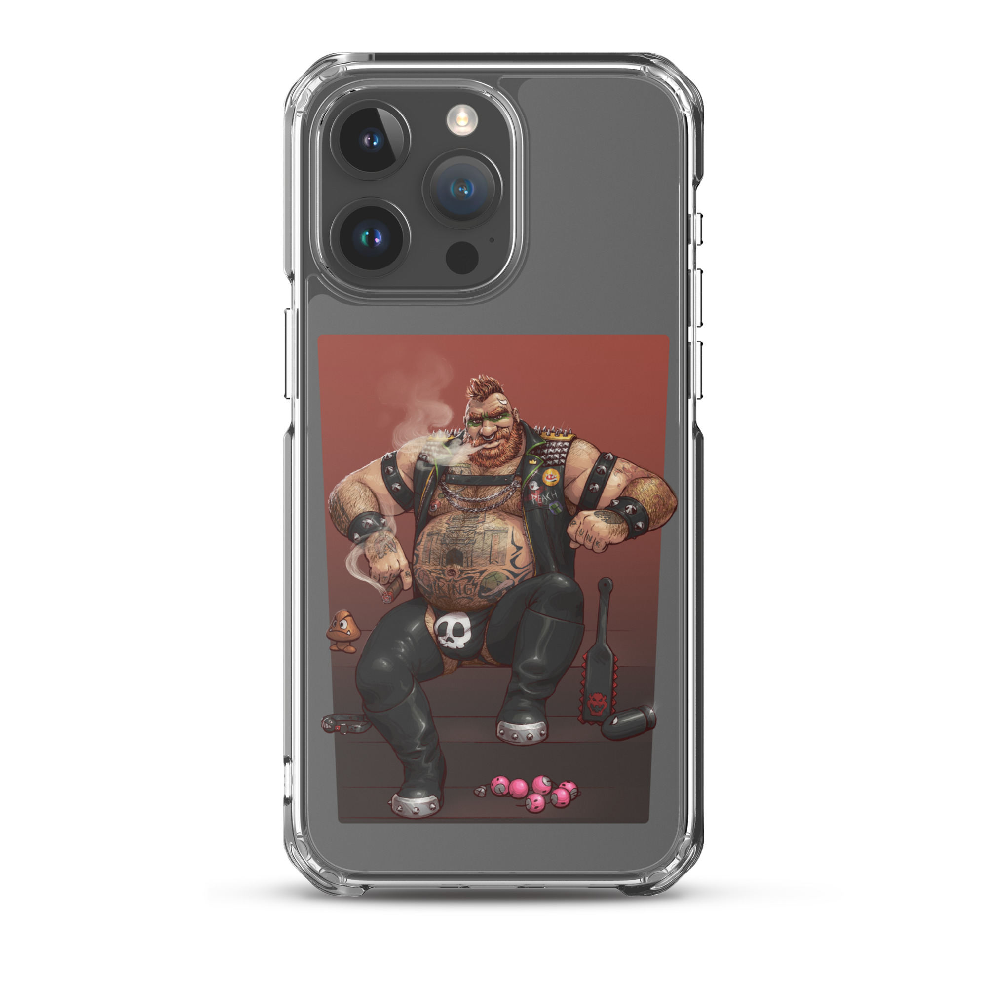 Bowser Clear Case for iPhone 8