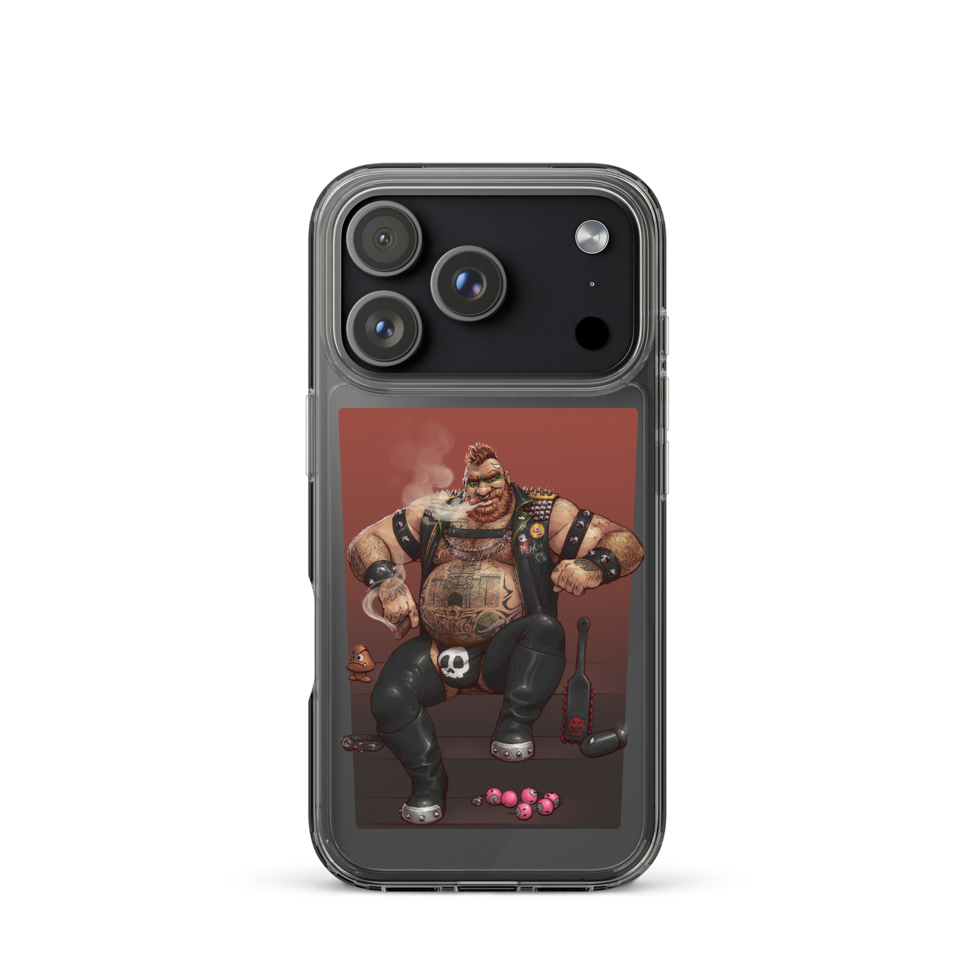 Bowser Clear Case for iPhone 2