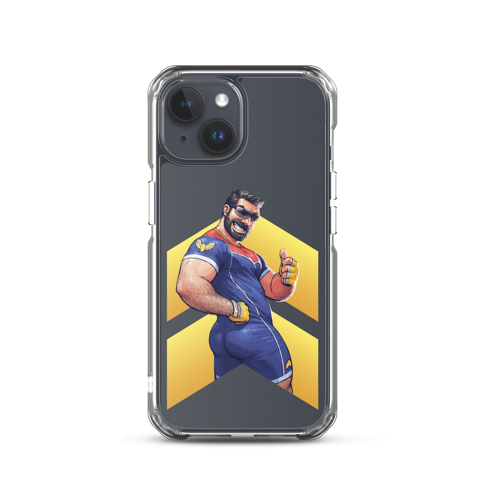 Captain Falcon Clear Case for iPhone 10