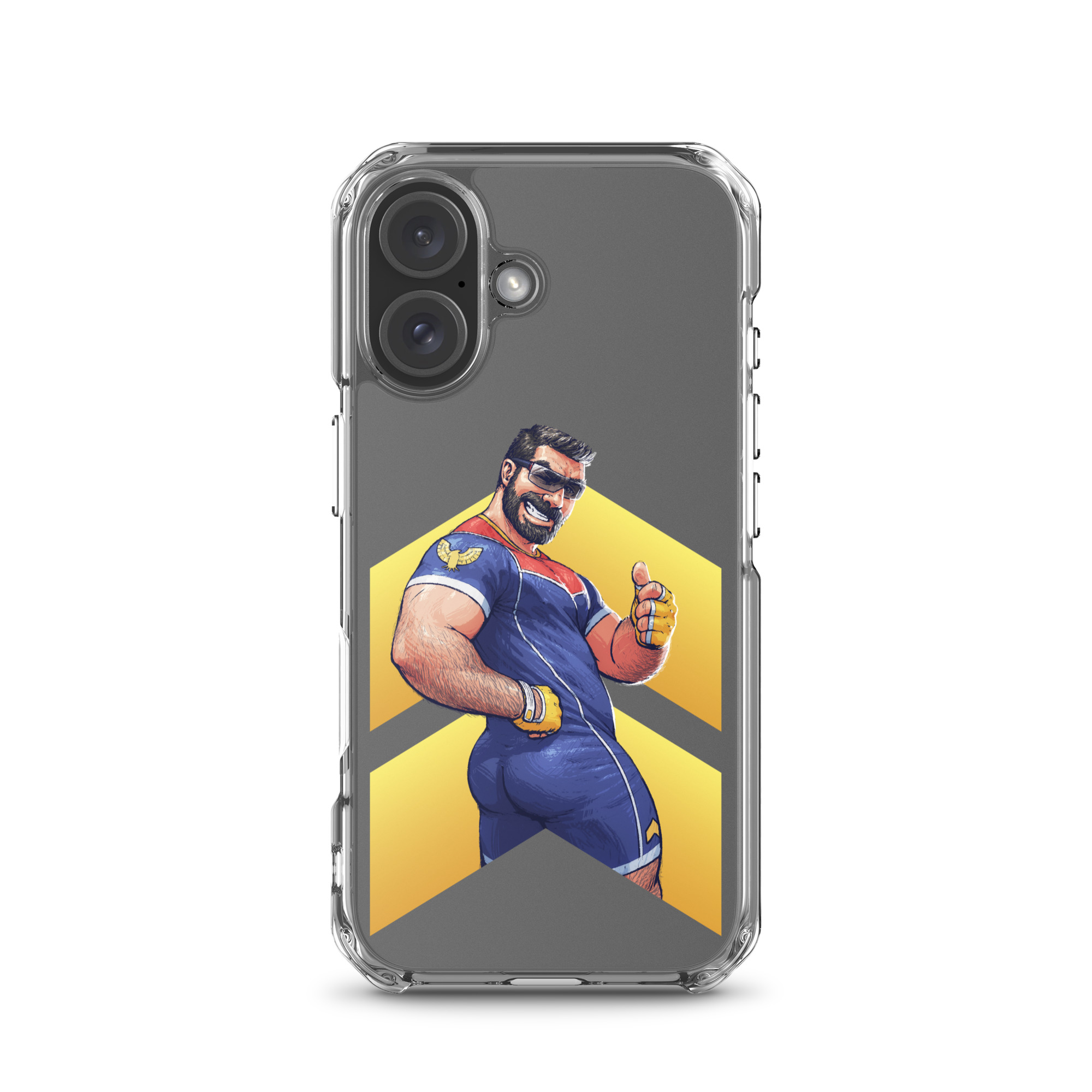 Captain Falcon Clear Case for iPhone 7