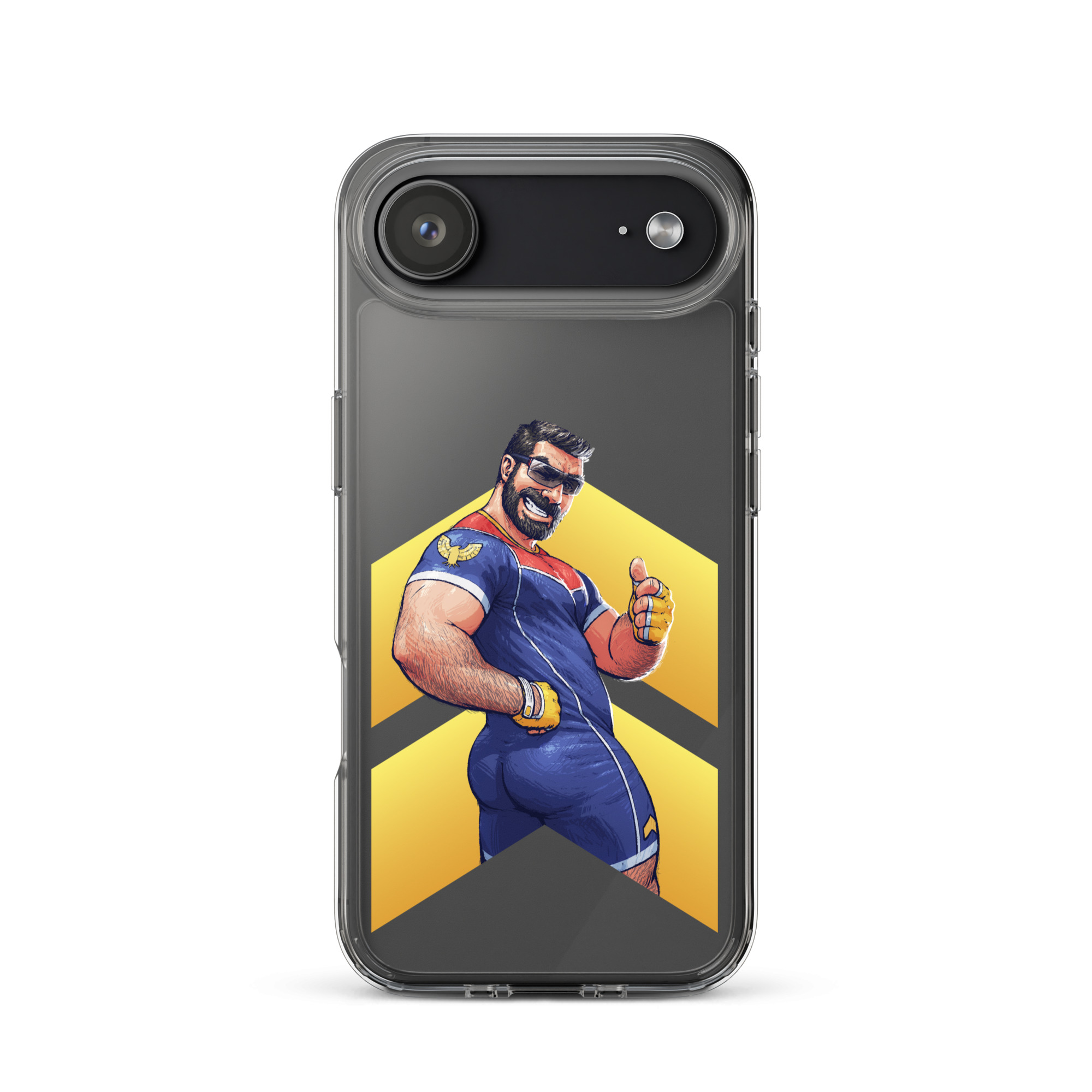 Captain Falcon Clear Case for iPhone 4