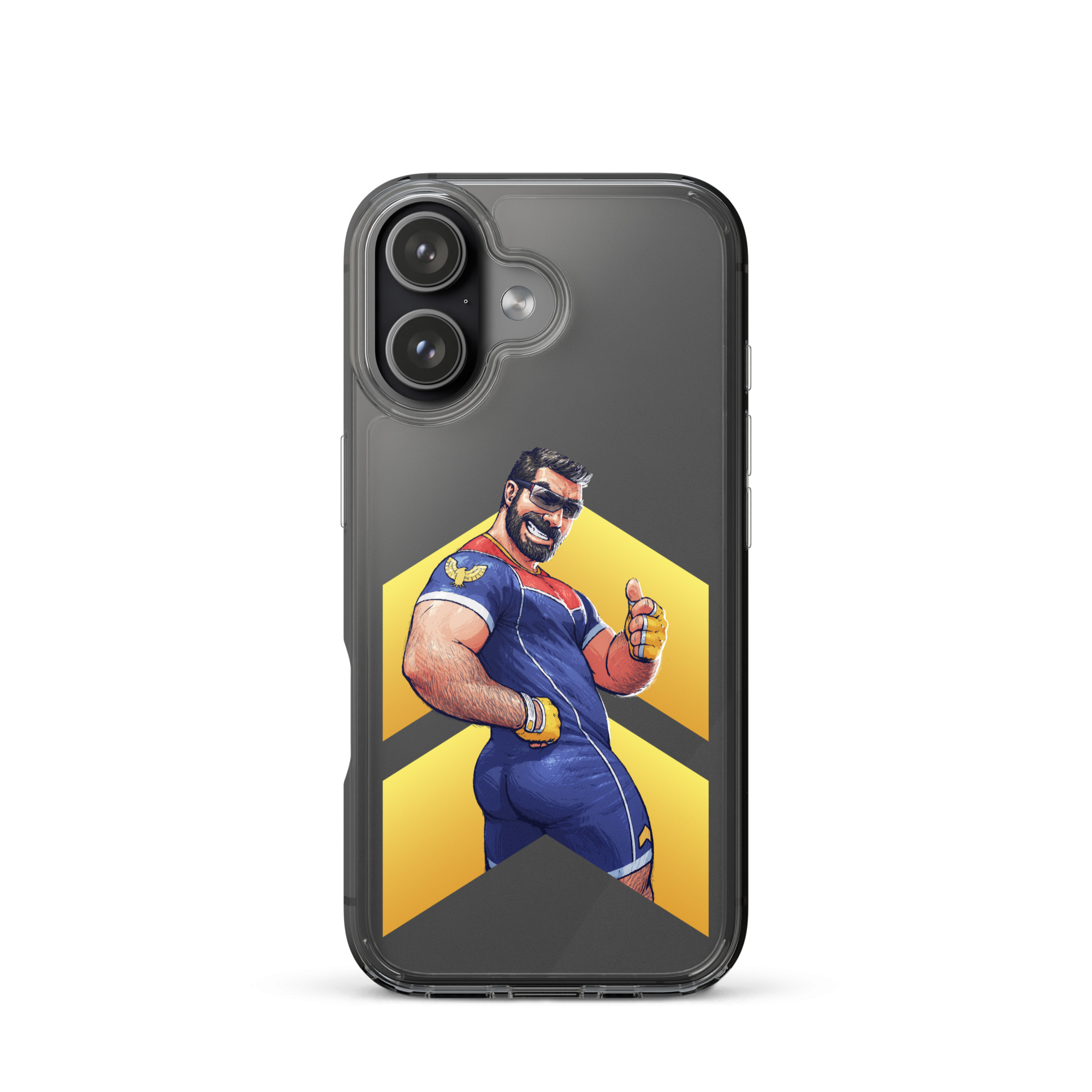 Captain Falcon Clear Case for iPhone 3