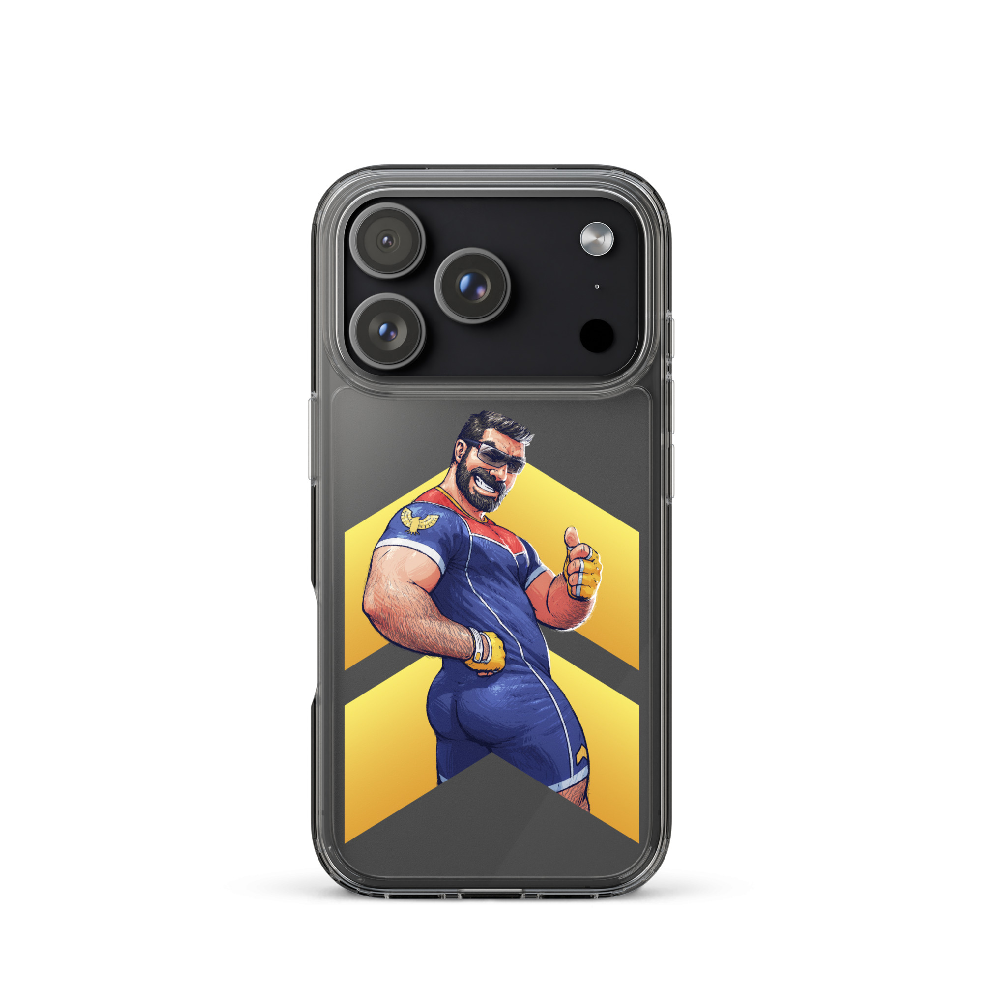 Captain Falcon Clear Case for iPhone 2