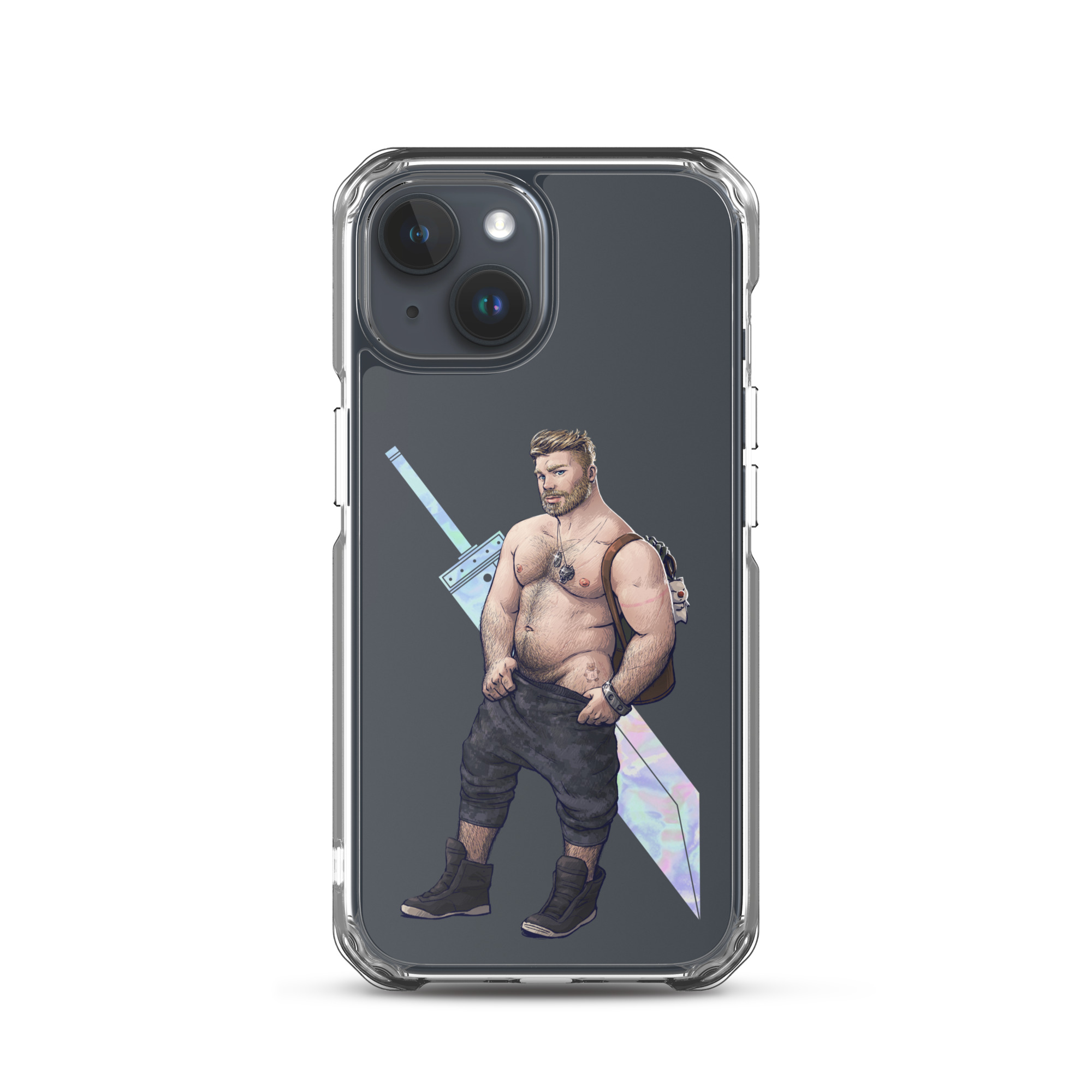 Cloud Clear Case for iPhone 10