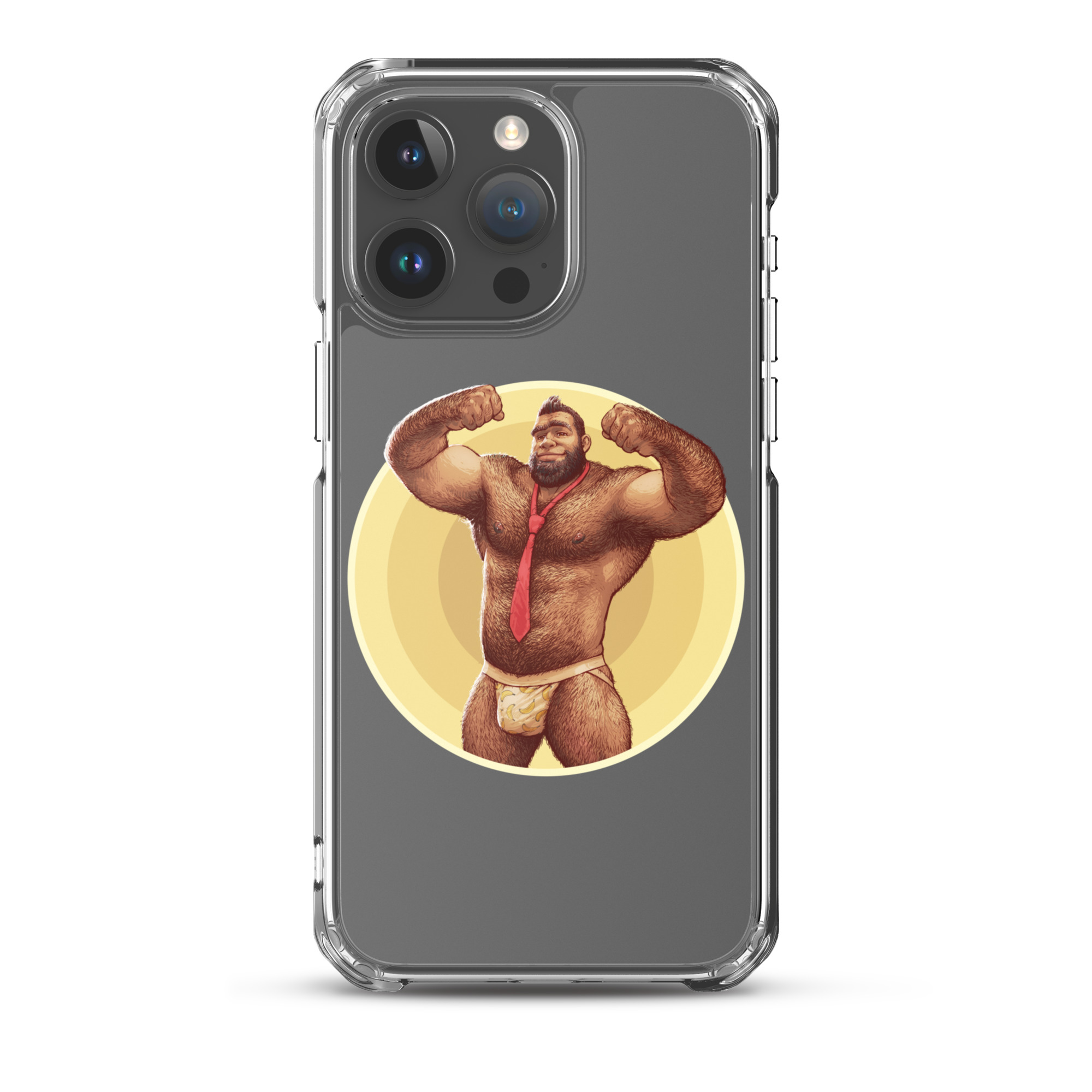 Donkey Kong Clear Case for iPhone 8