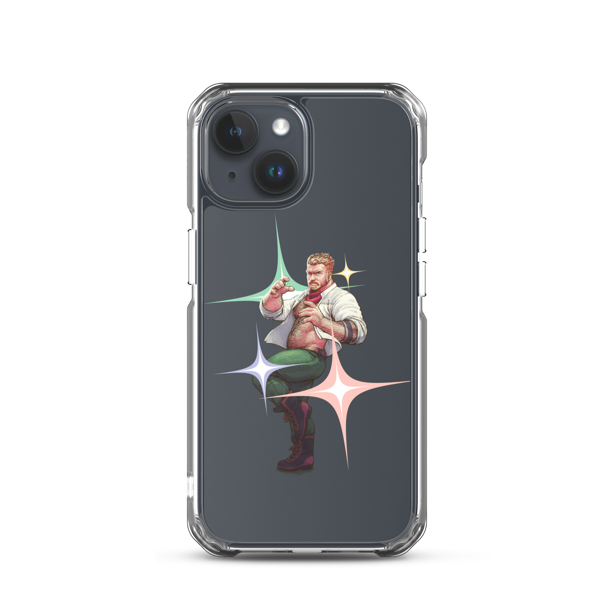 Fox Clear Case for iPhone 10