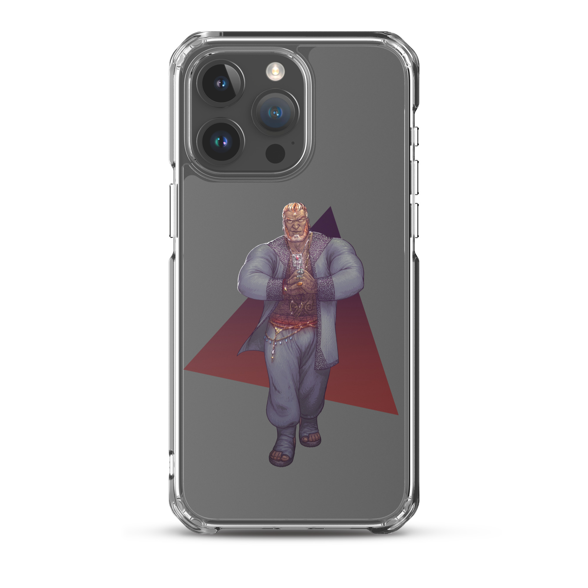 Ganondorf Clear Case for iPhone 8