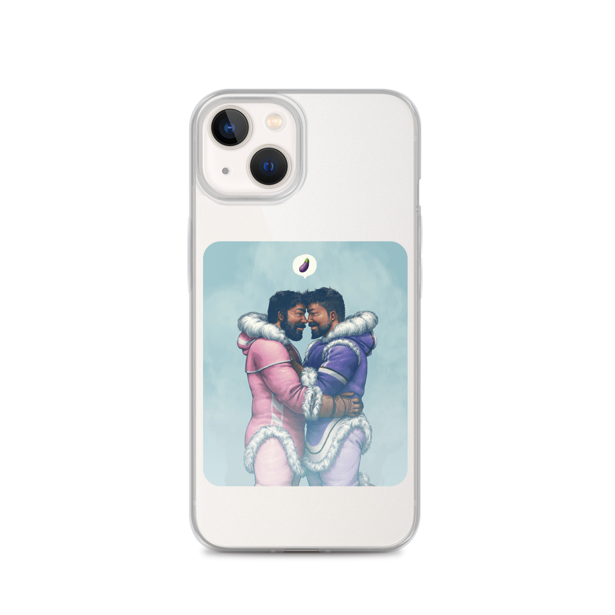 Ice Climbers Clear Case for iPhone 13