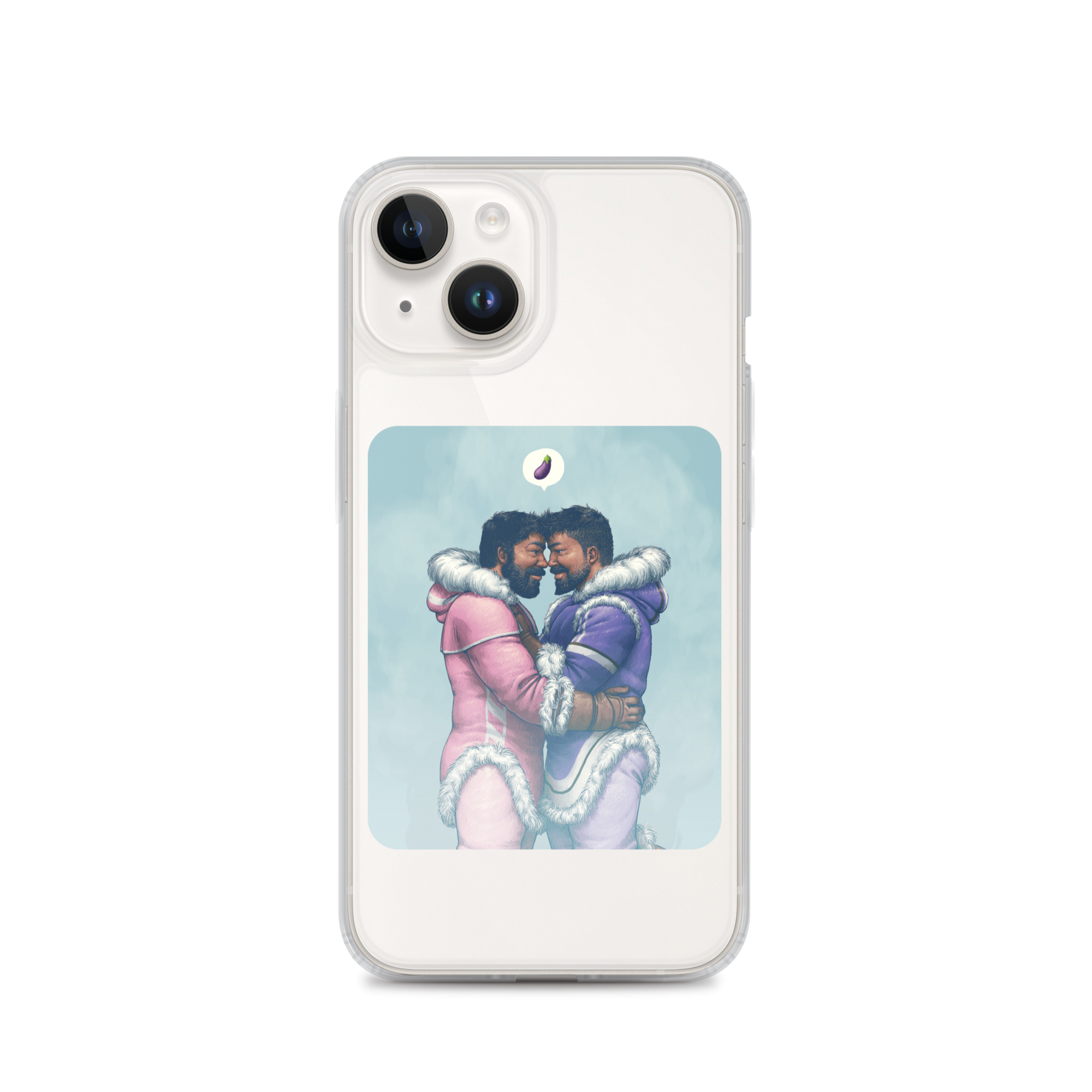 Ice Climbers Clear Case for iPhone 12