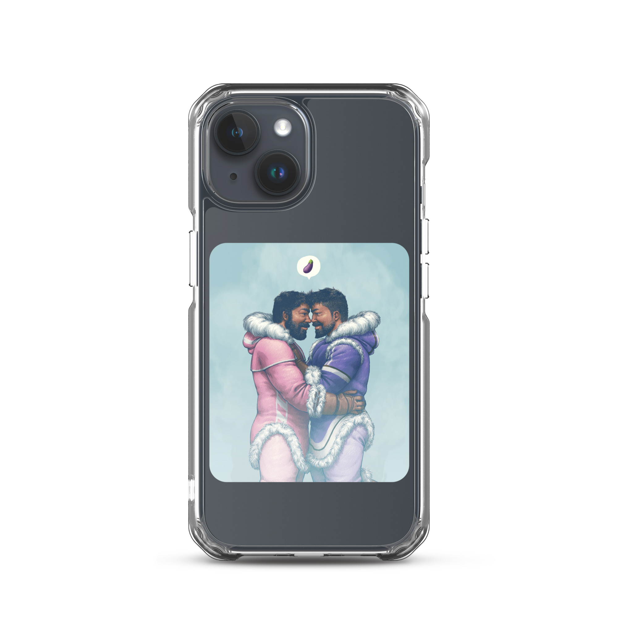 Ice Climbers Clear Case for iPhone 10