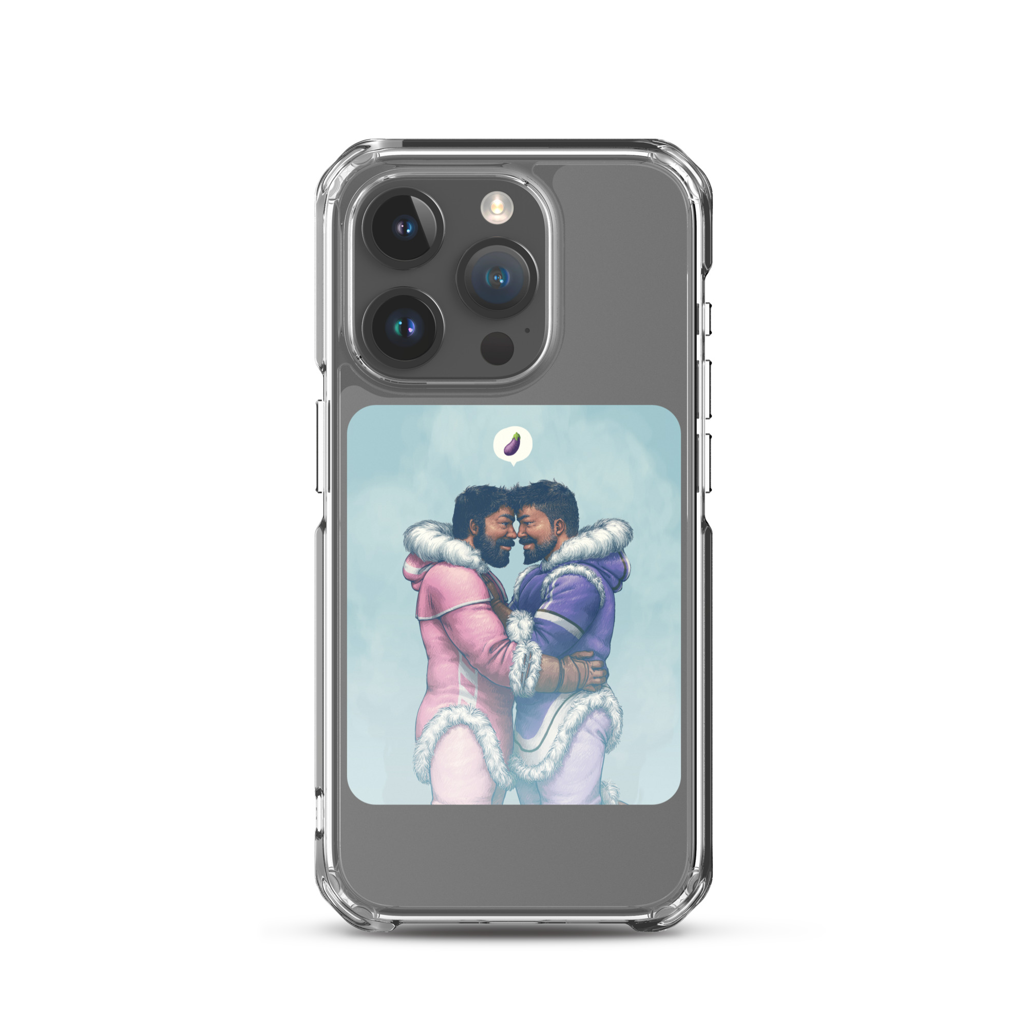 Ice Climbers Clear Case for iPhone 9