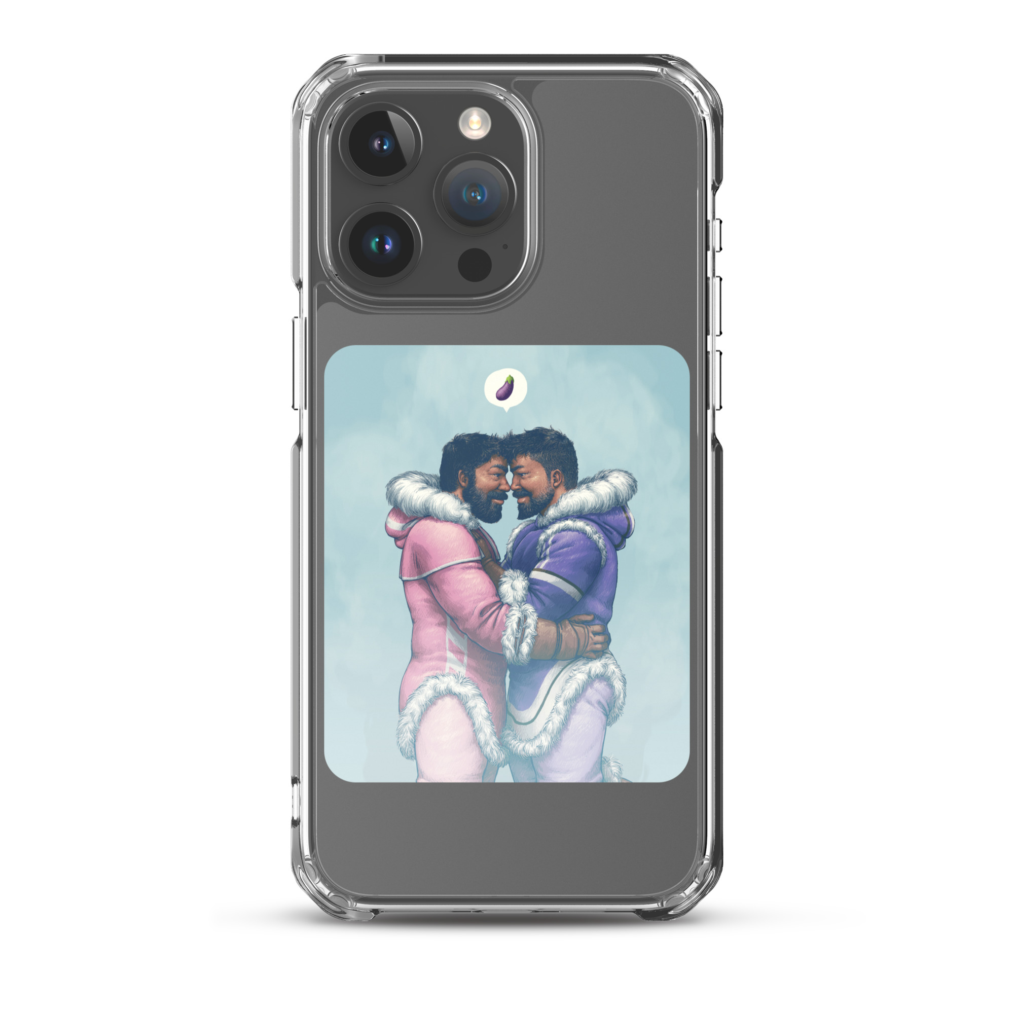 Ice Climbers Clear Case for iPhone 8