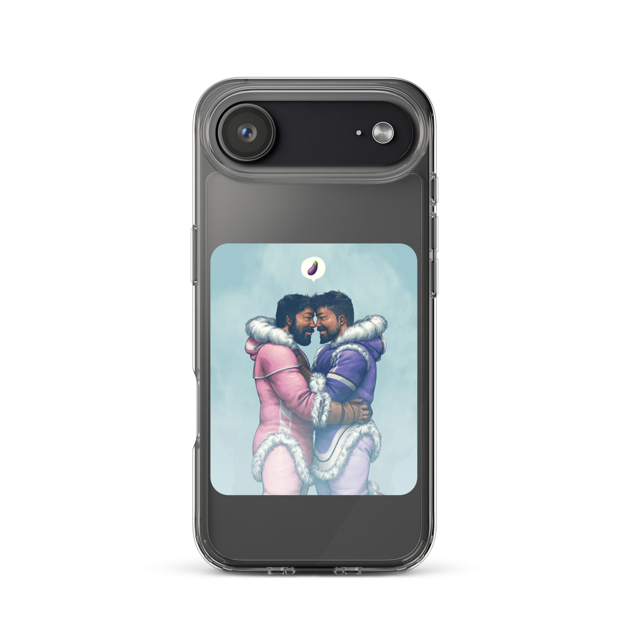 Ice Climbers Clear Case for iPhone 4