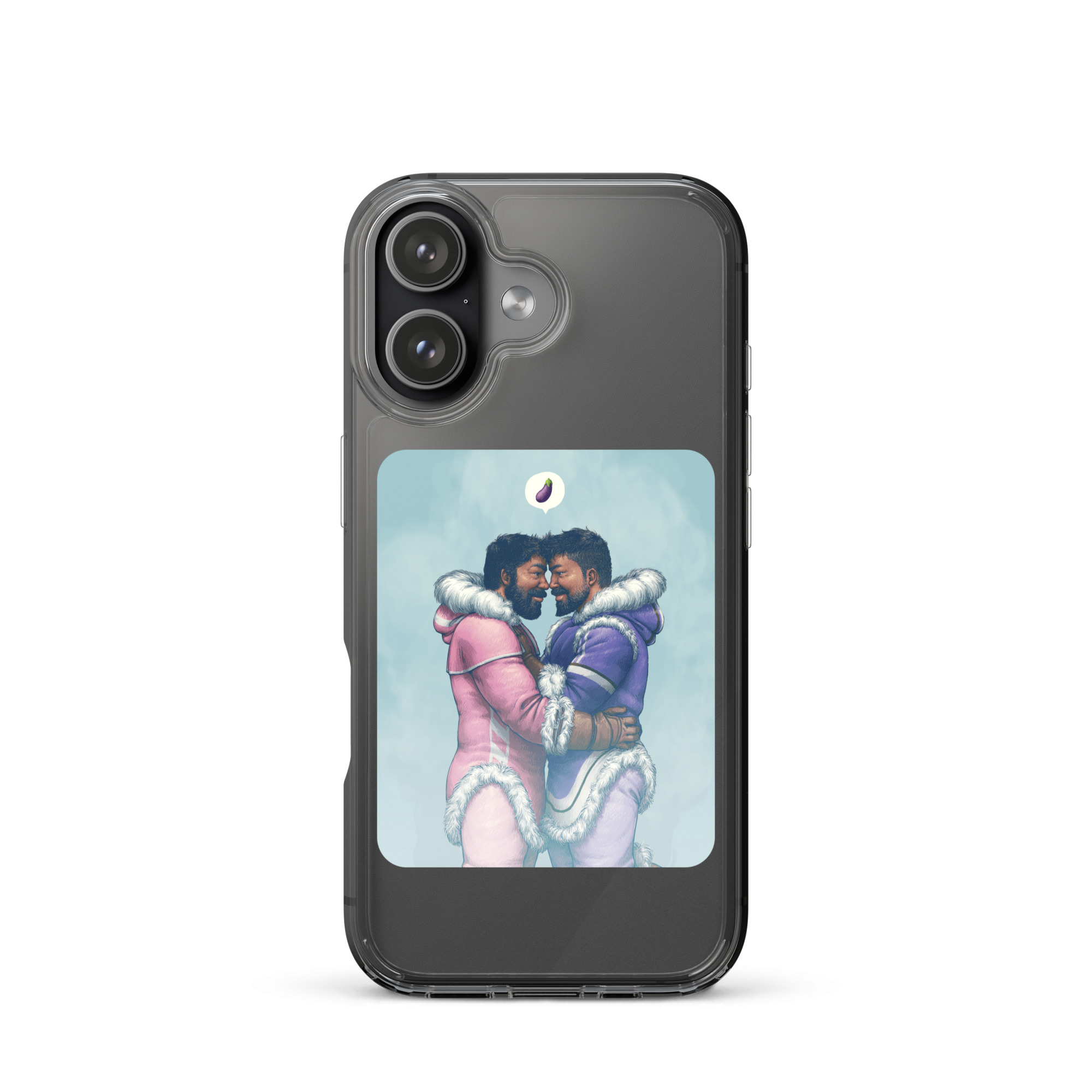 Ice Climbers Clear Case for iPhone 3