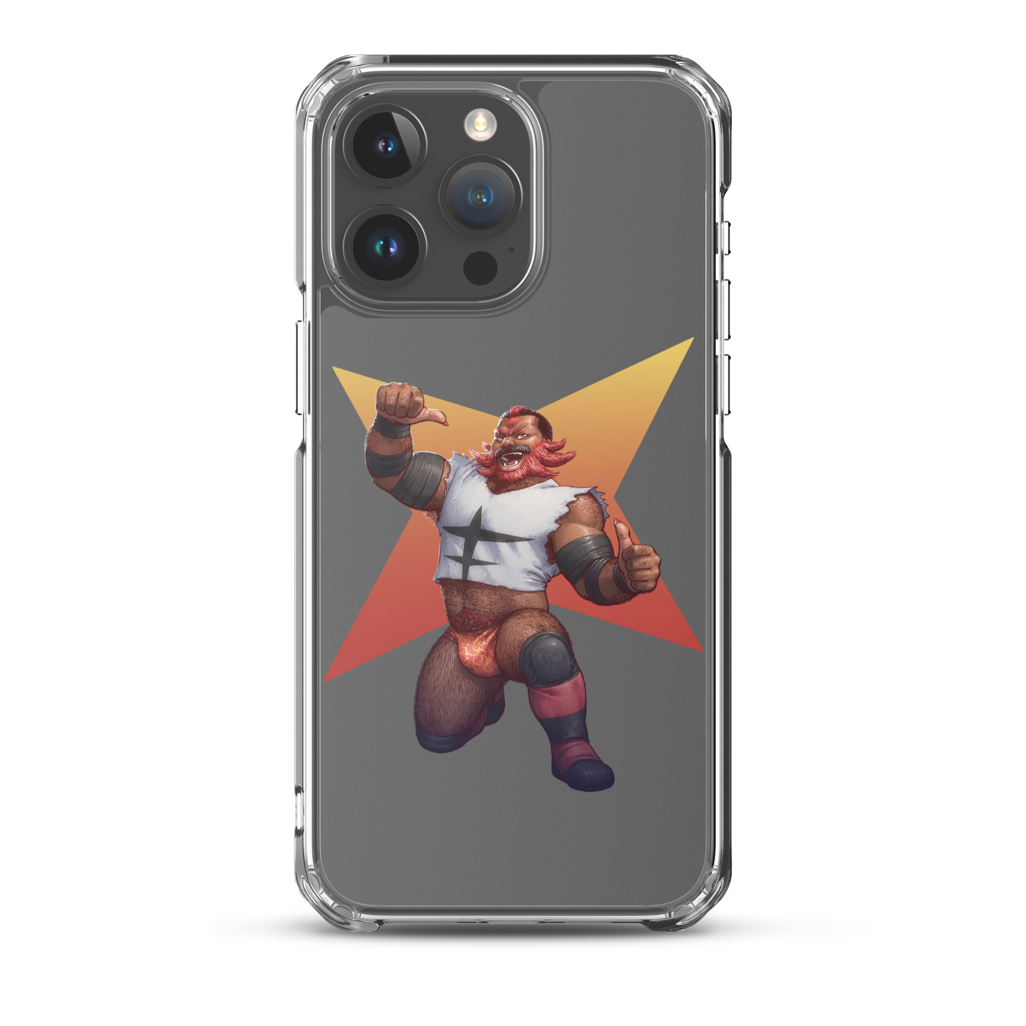Incineroar Clear Case for iPhone 8