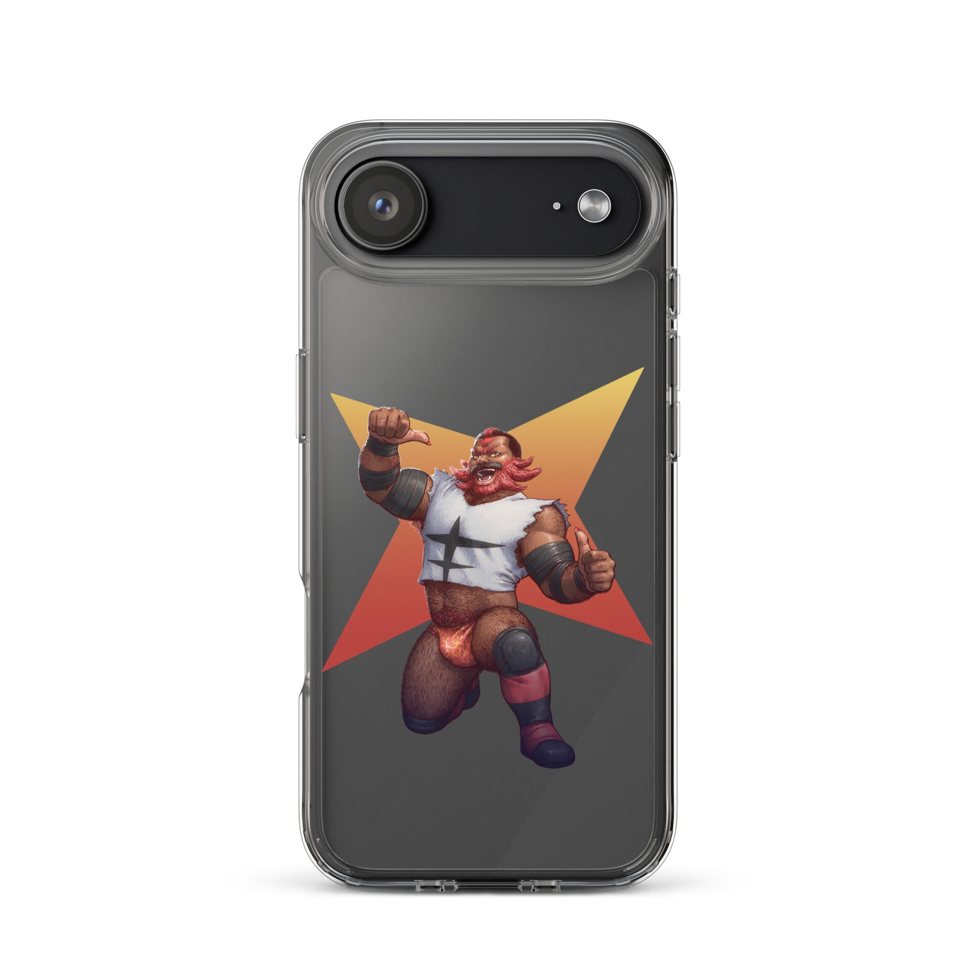 Incineroar Clear Case for iPhone 4
