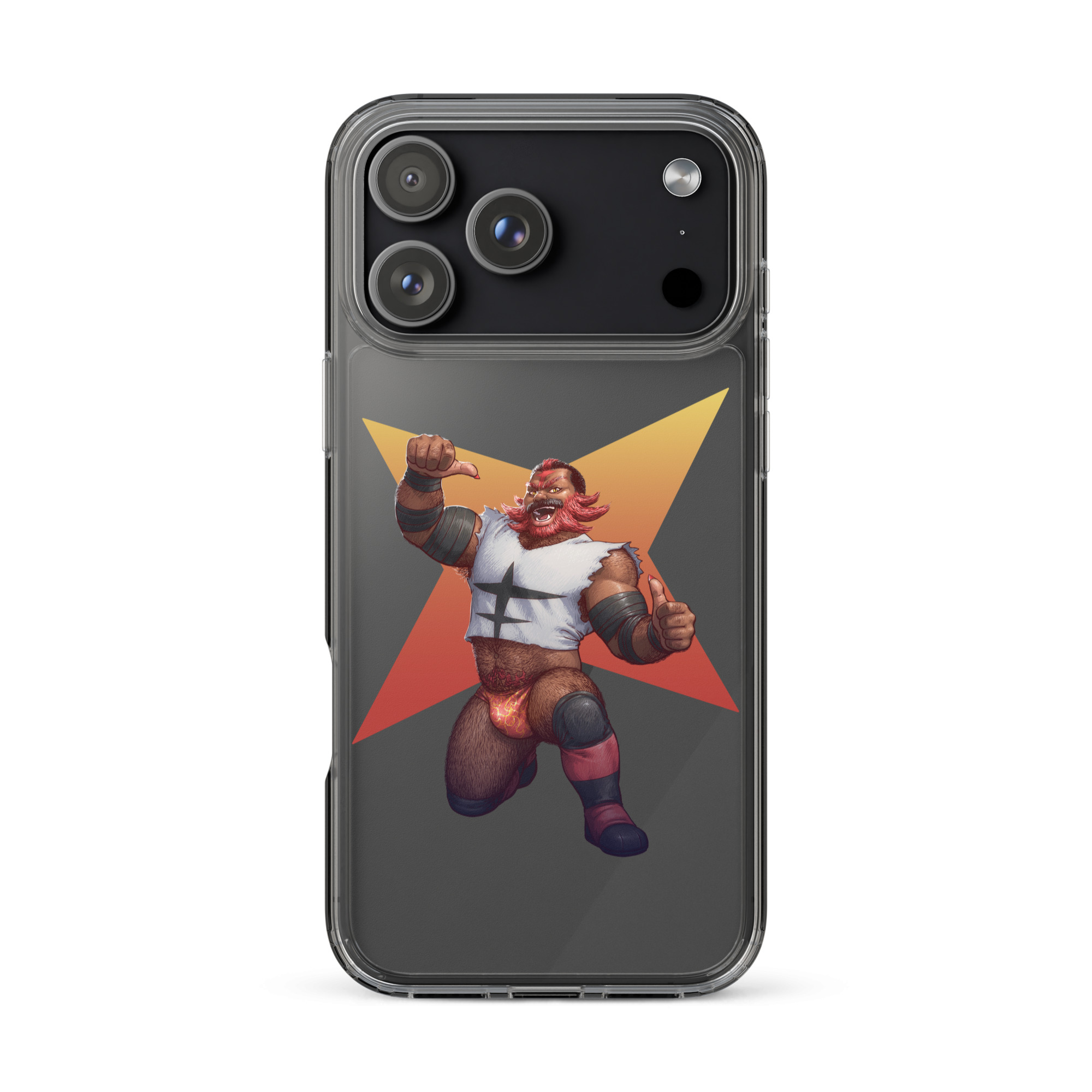 Incineroar Clear Case for iPhone 1