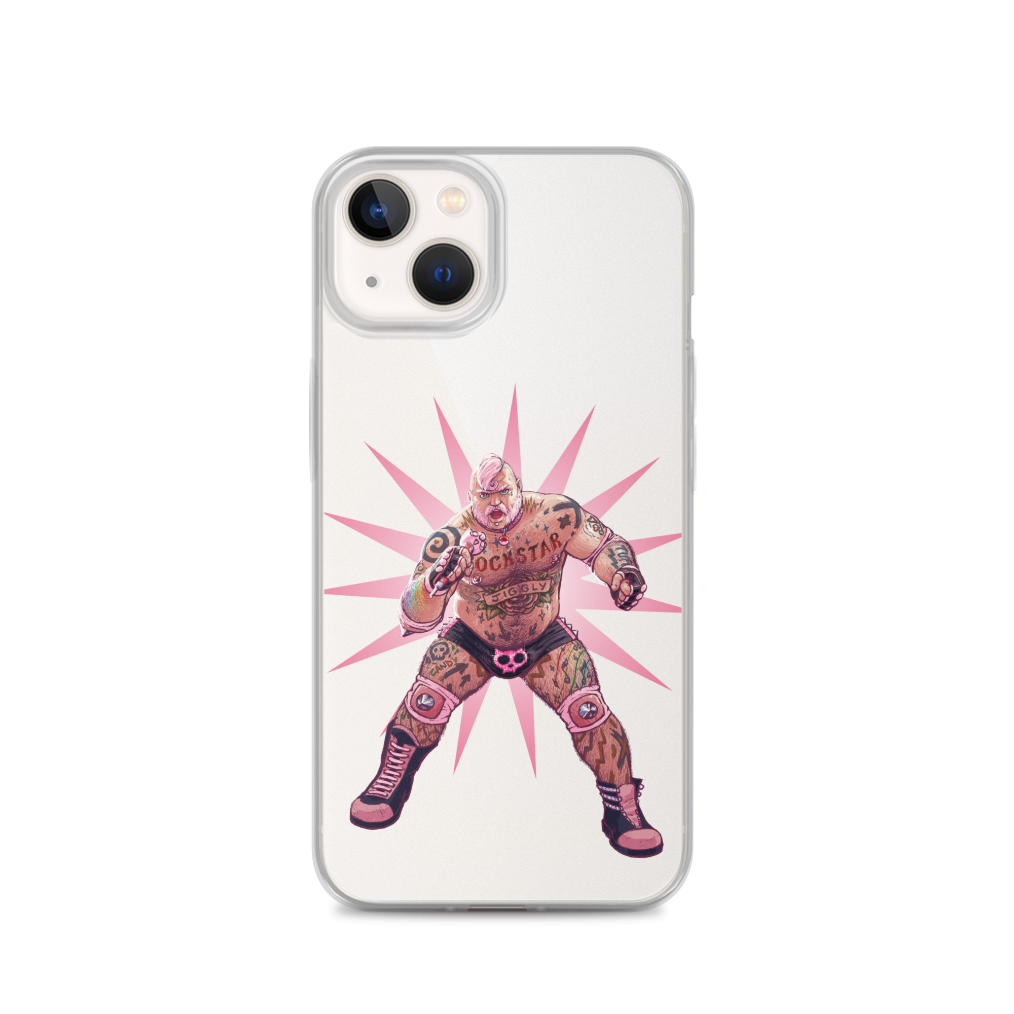 Jigglypuff Clear Case for iPhone 13