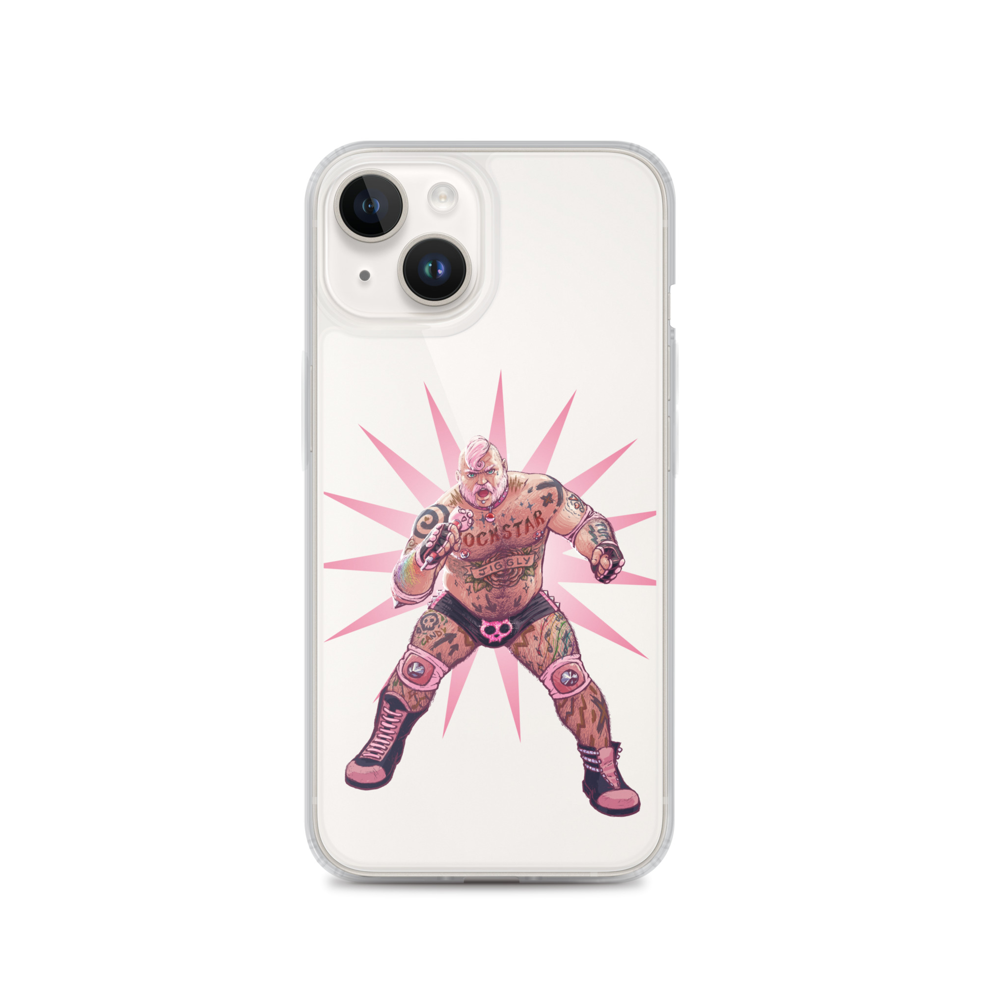 Jigglypuff Clear Case for iPhone 12