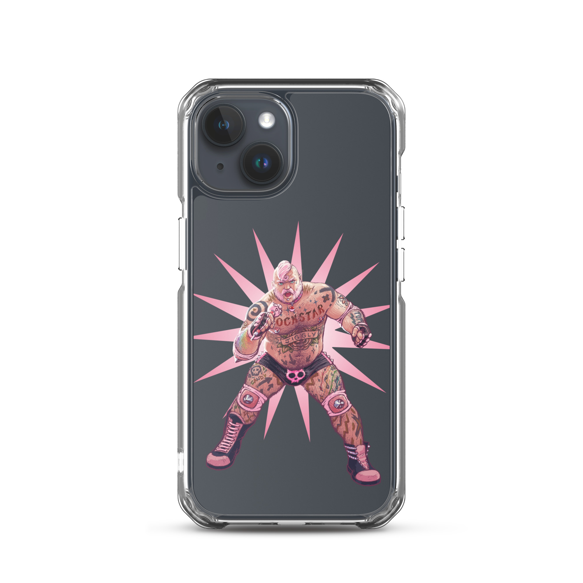 Jigglypuff Clear Case for iPhone 10