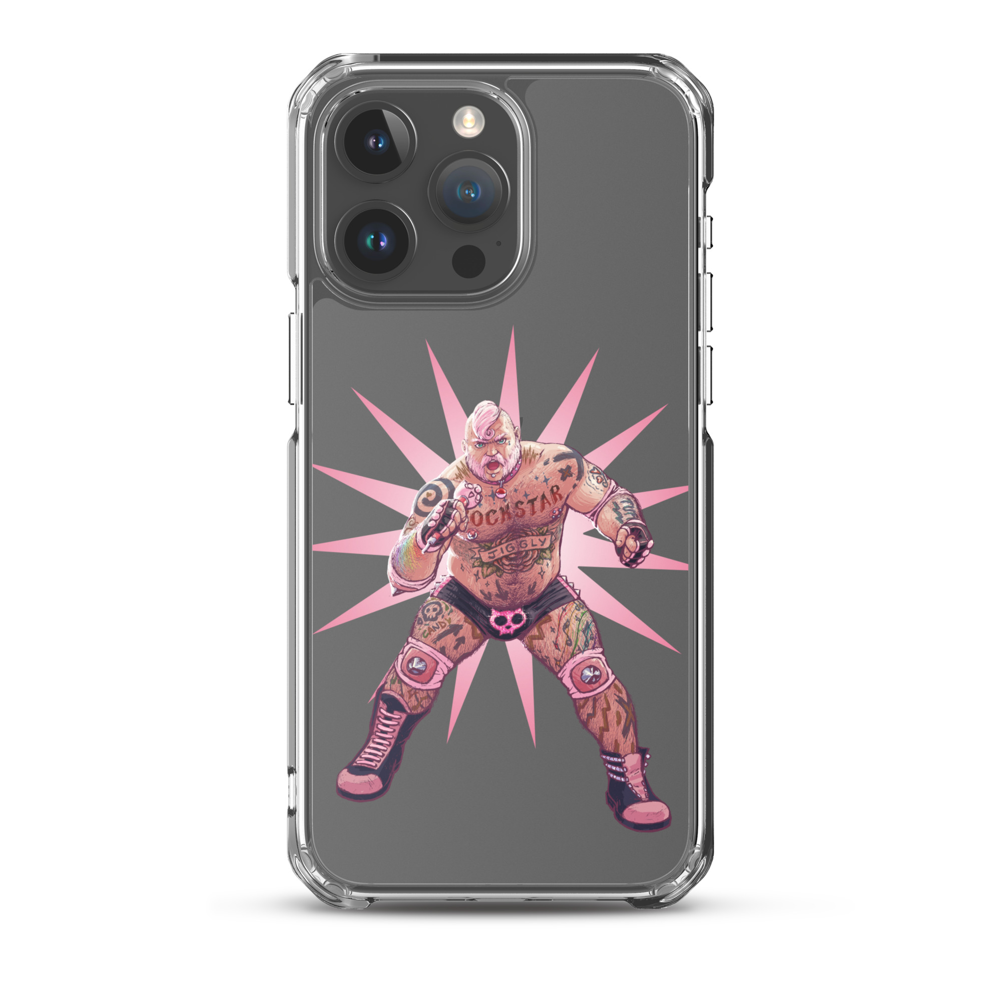 Jigglypuff Clear Case for iPhone 8