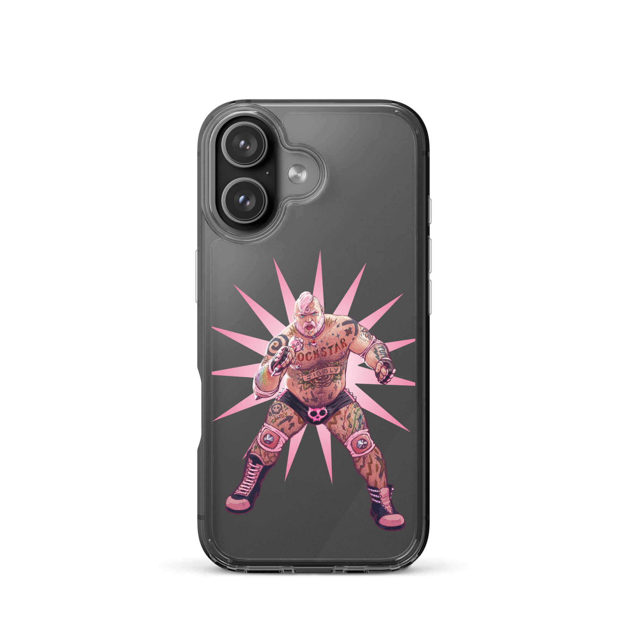 Jigglypuff Clear Case for iPhone 3