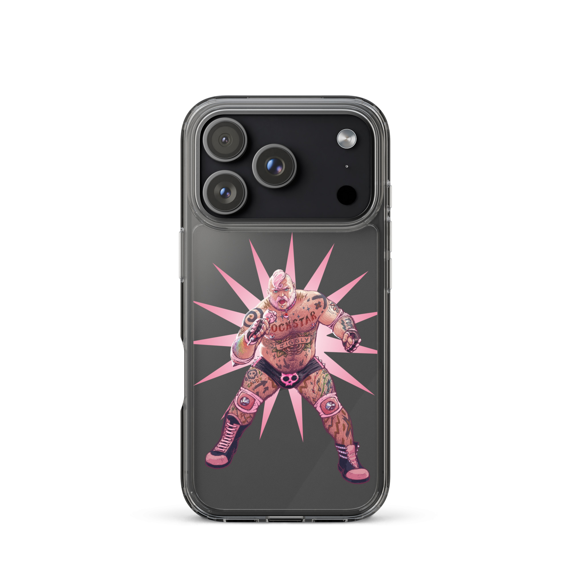 Jigglypuff Clear Case for iPhone 2