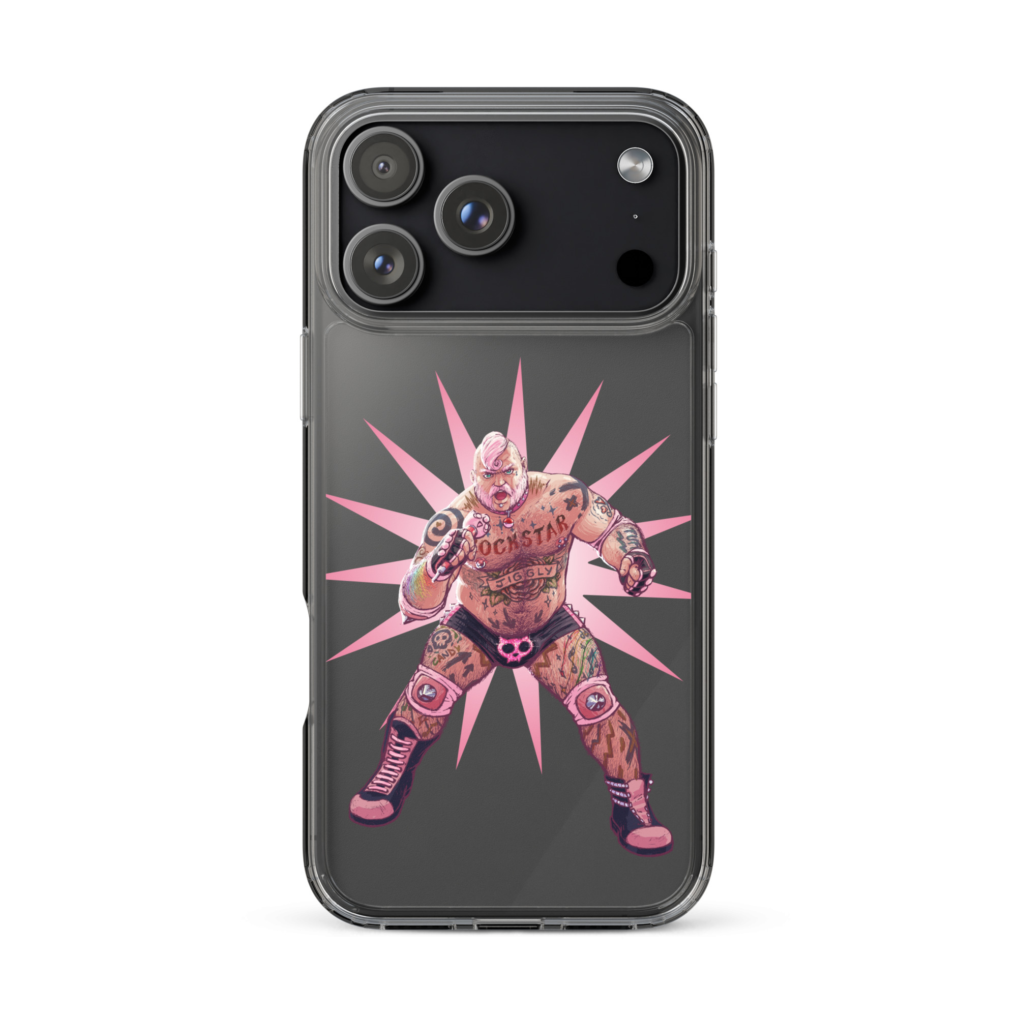 Jigglypuff Clear Case for iPhone 1