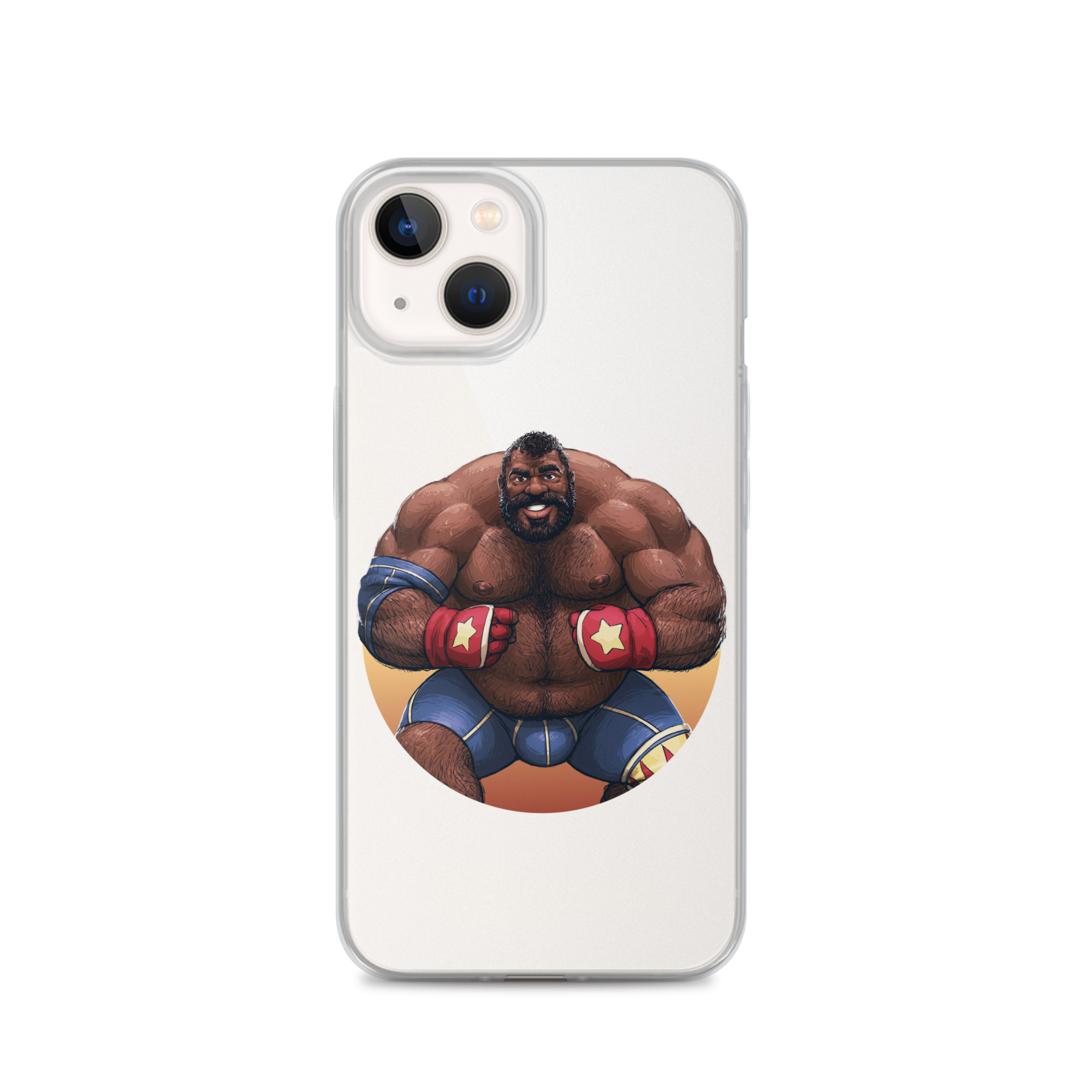 King DeDeDe Clear Case for iPhone 13